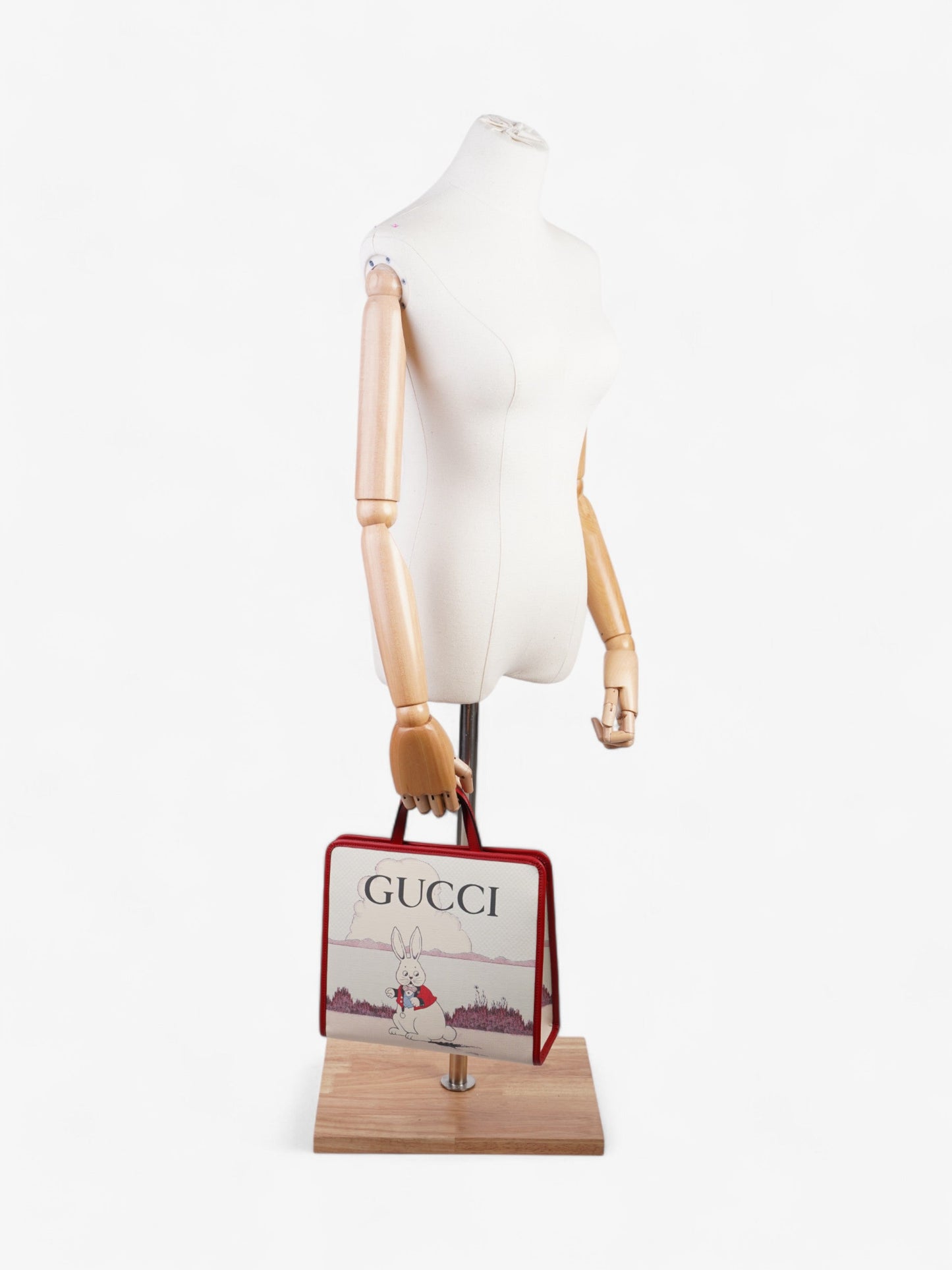 Gucci x Peter Rabbit Tote Bag Red / Multicoloured Canvas