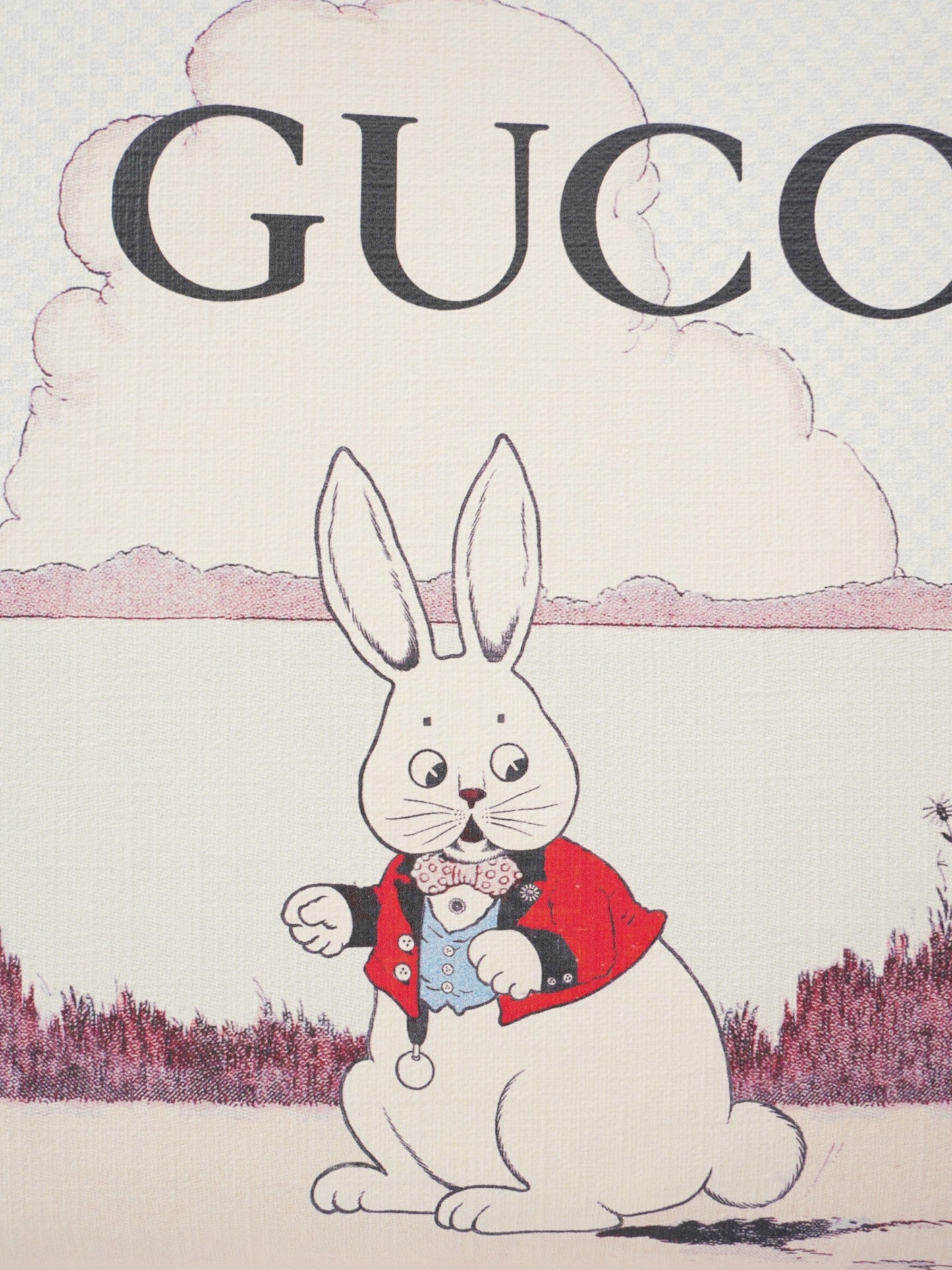 Gucci x Peter Rabbit Tote Bag Red / Multicoloured Canvas