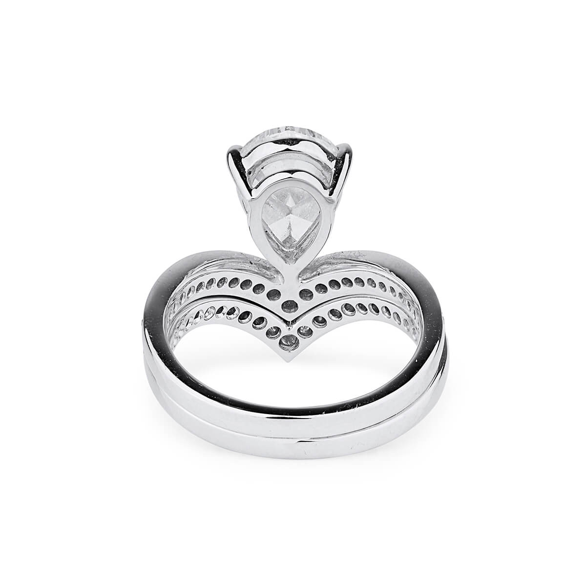 2.42ct Pear Shape Diamond Ring