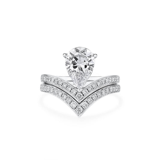 2.42ct Pear Shape Diamond Ring