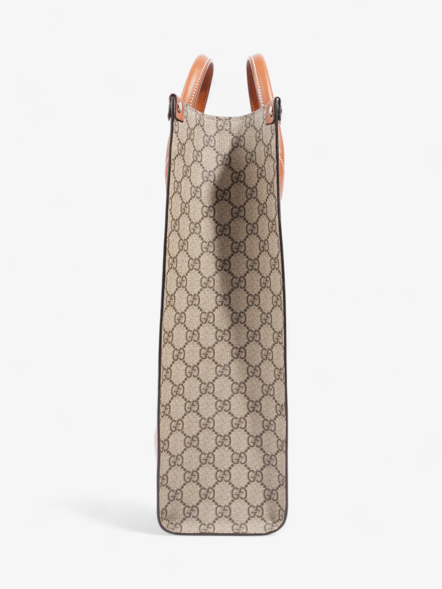 Gucci Interlocking G Web Tote Lunar New Year Limited Edition GG Supreme / Blue / Brown Coated Canvas