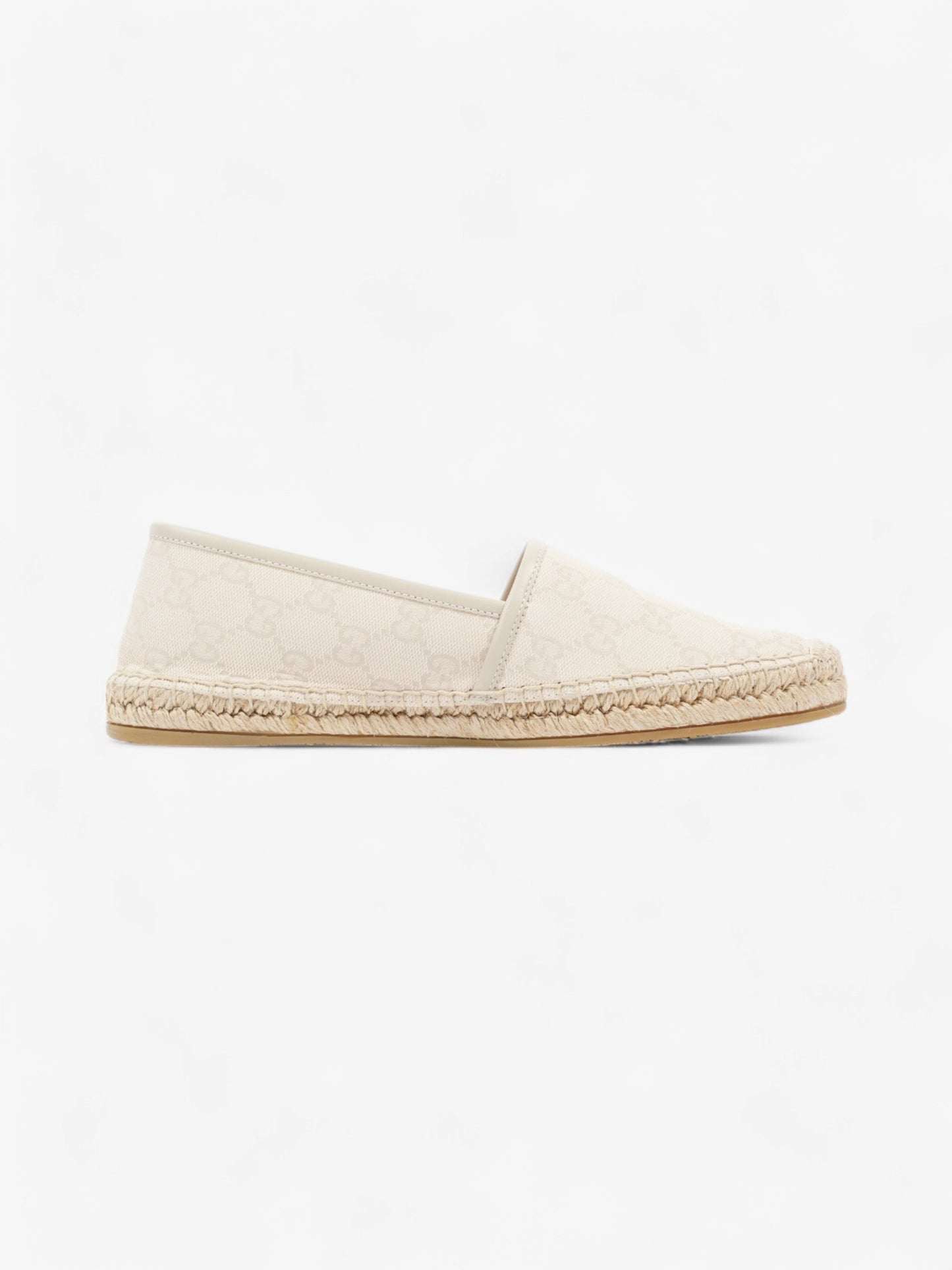 Gucci GG Espadrille Beige  Canvas EU 39 UK 6