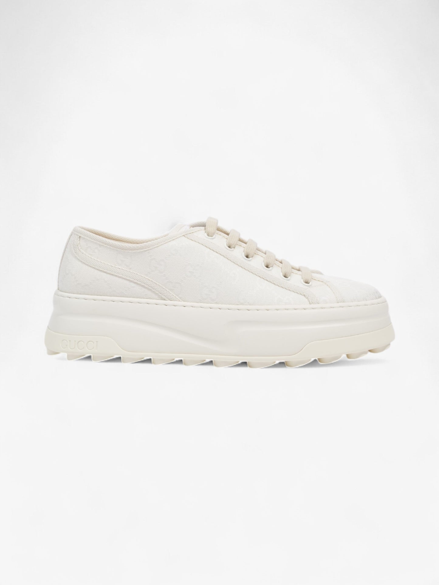 Gucci Tennis 1977 Great White Canvas EU 41.5 UK 8.5