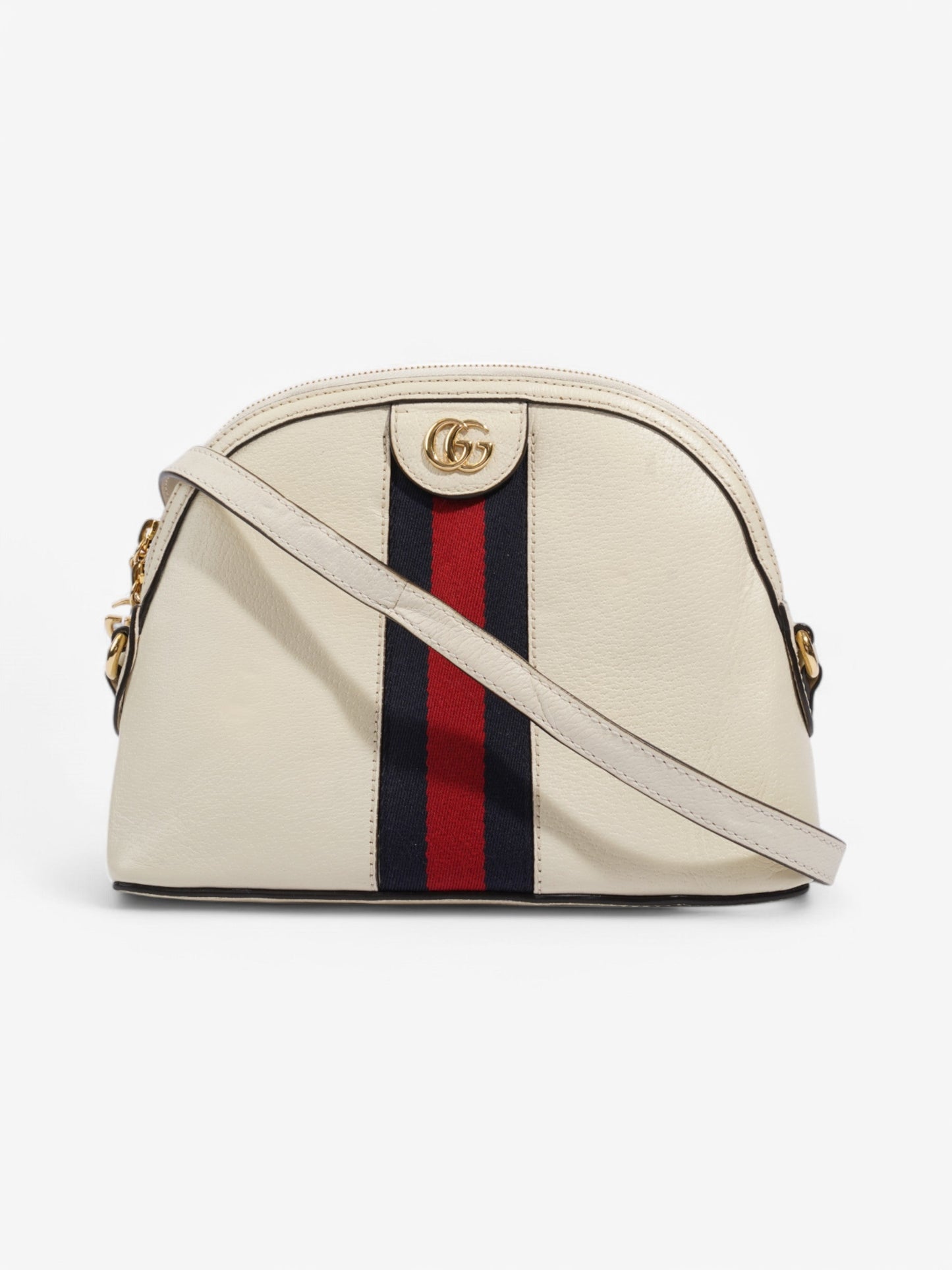 Gucci Ophidia Dome White / Blue / Red Leather