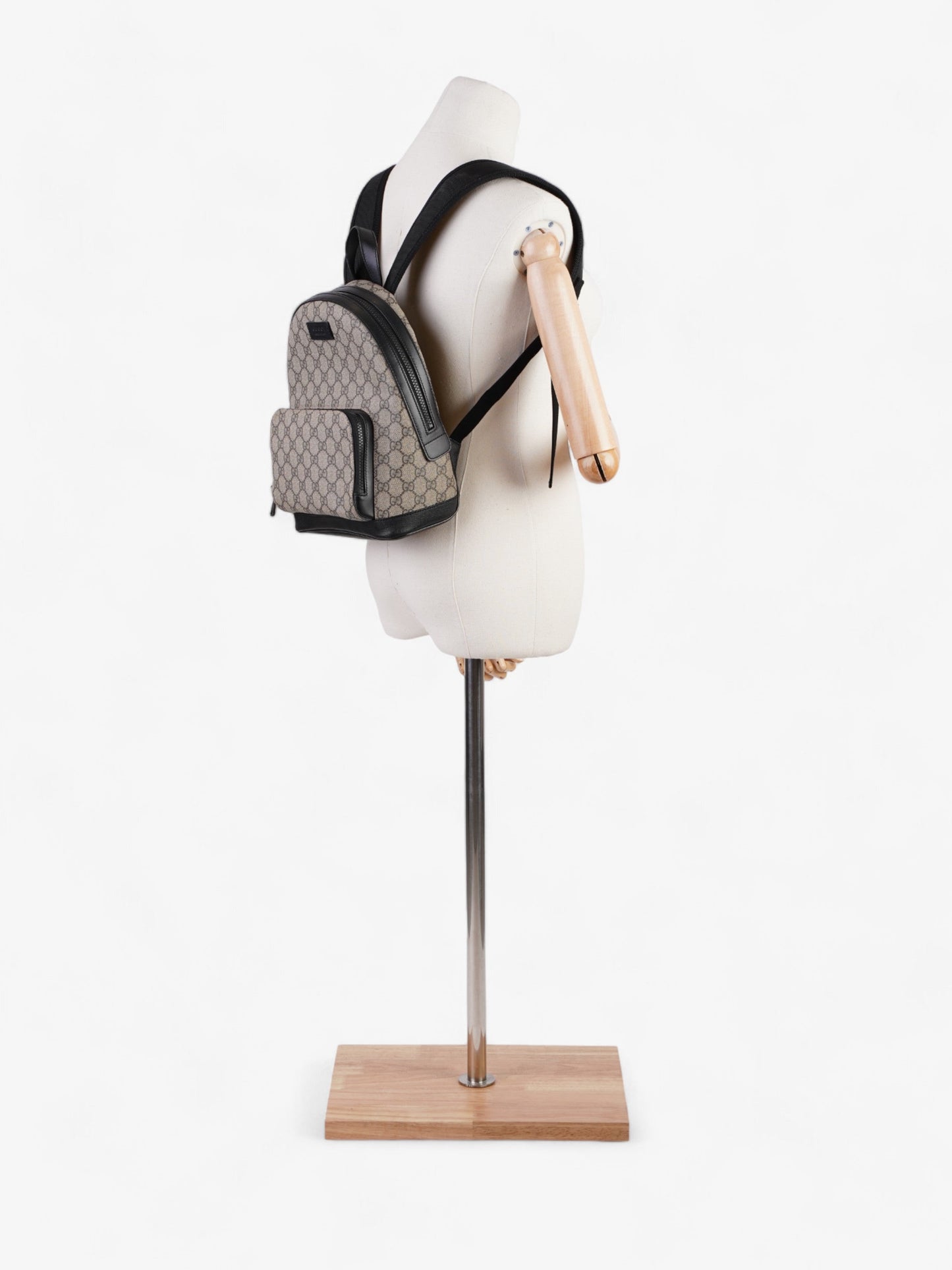 Gucci Supreme Backpack Monogram Coated Canvas