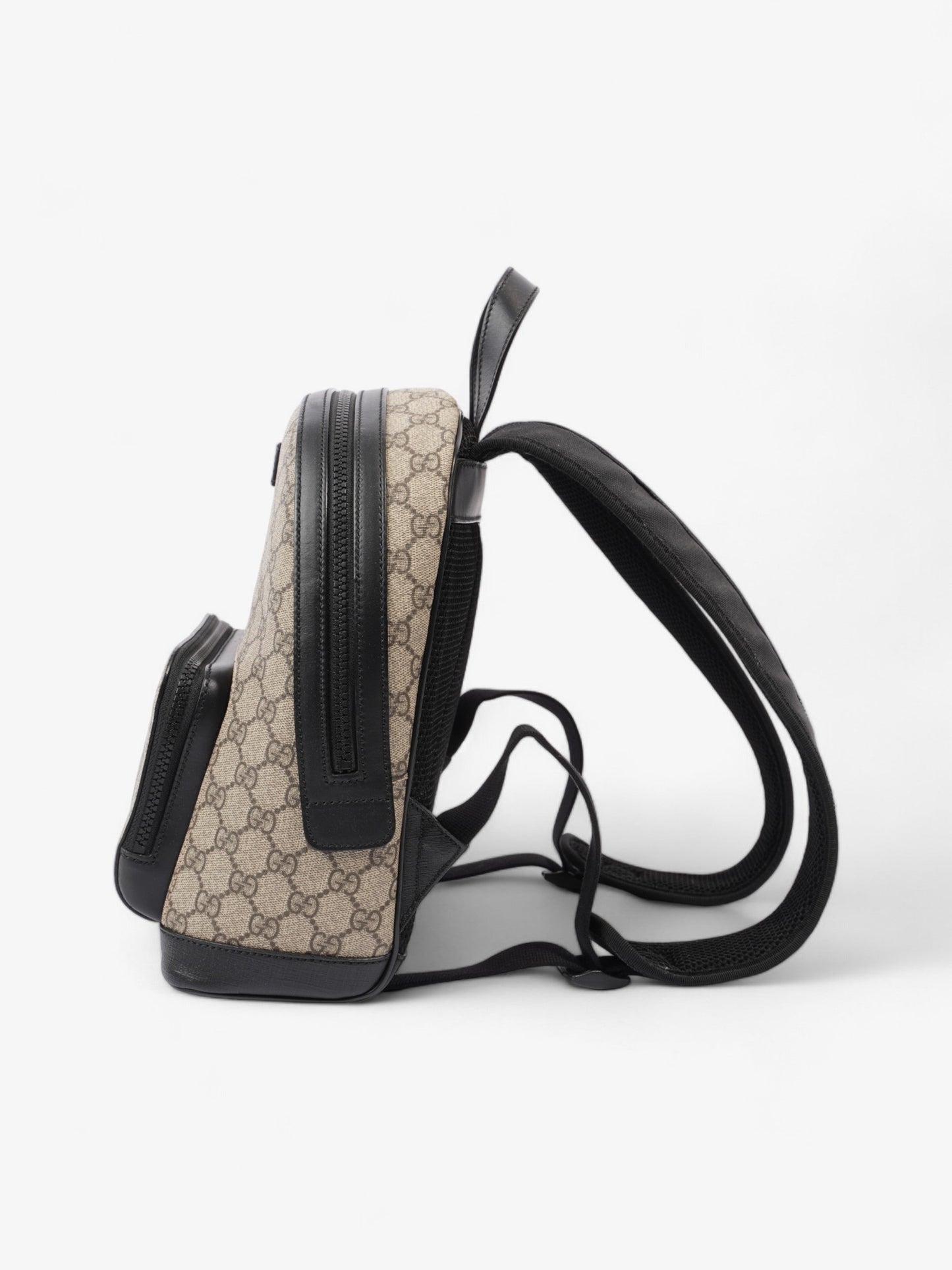 Gucci Supreme Backpack Monogram Coated Canvas