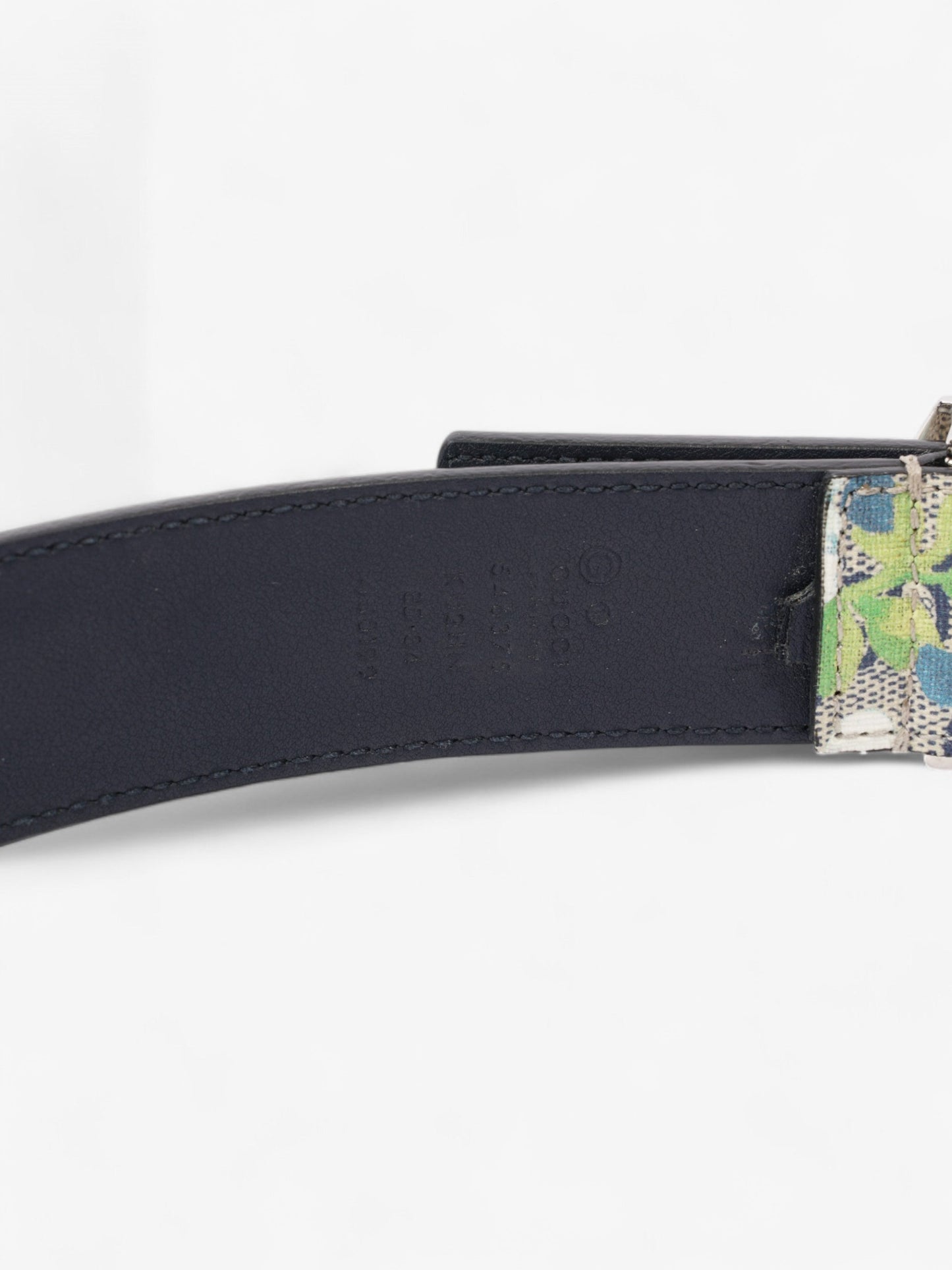 Gucci Blooms Belt GG Supreme / Blue Canvas 85cm / 34"