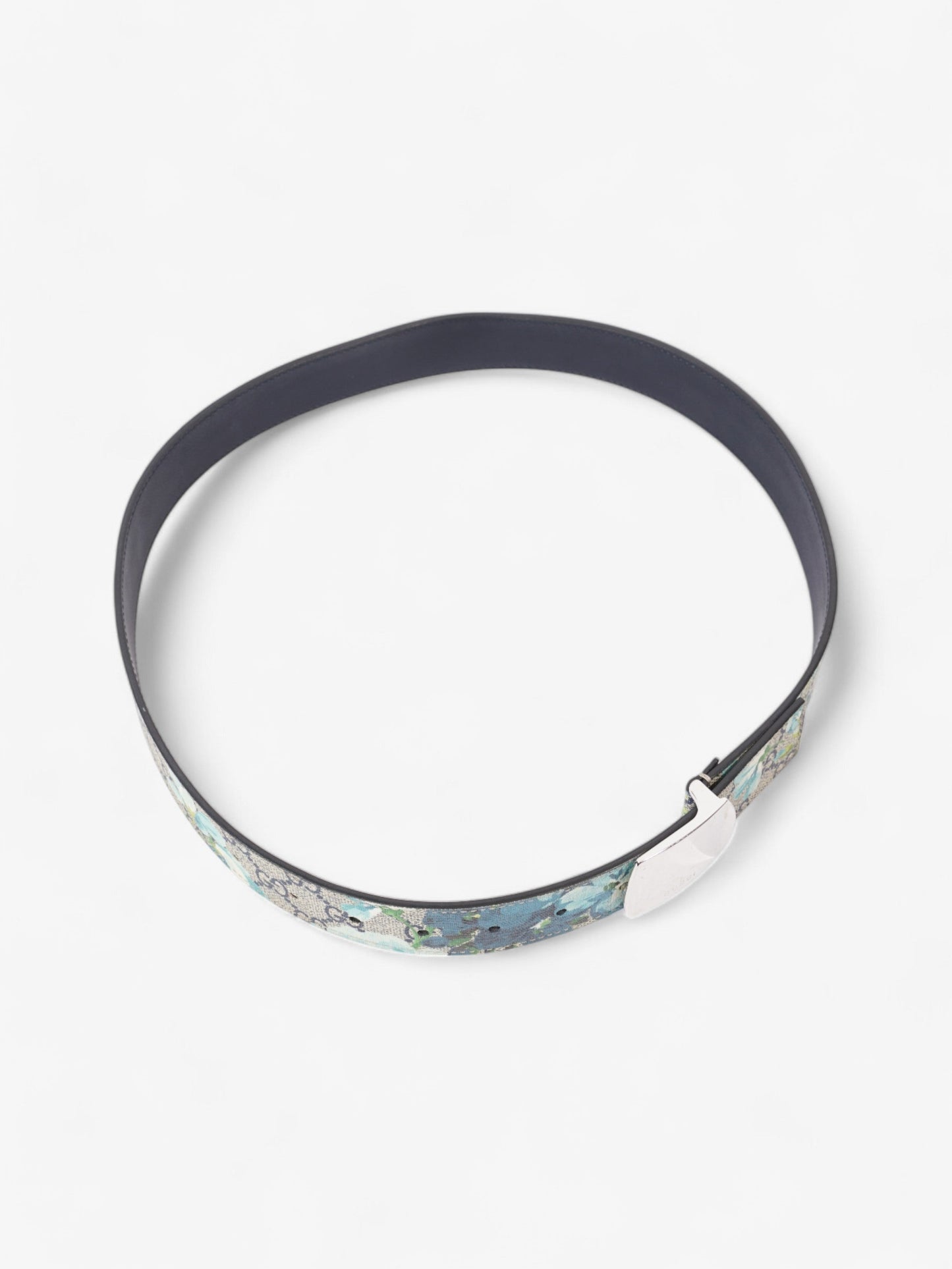 Gucci Blooms Belt GG Supreme / Blue Canvas 85cm / 34"