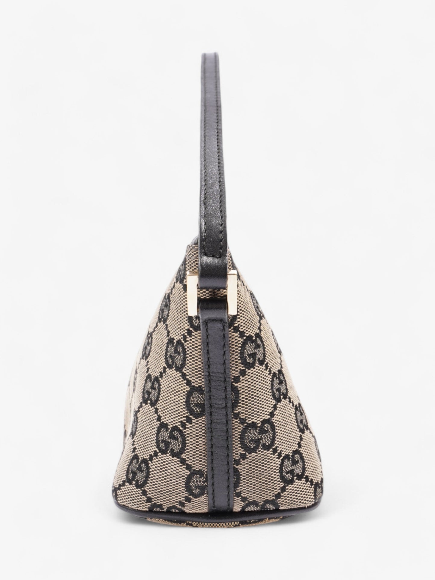 Gucci Boat Pochette GG Supreme / Black Canvas