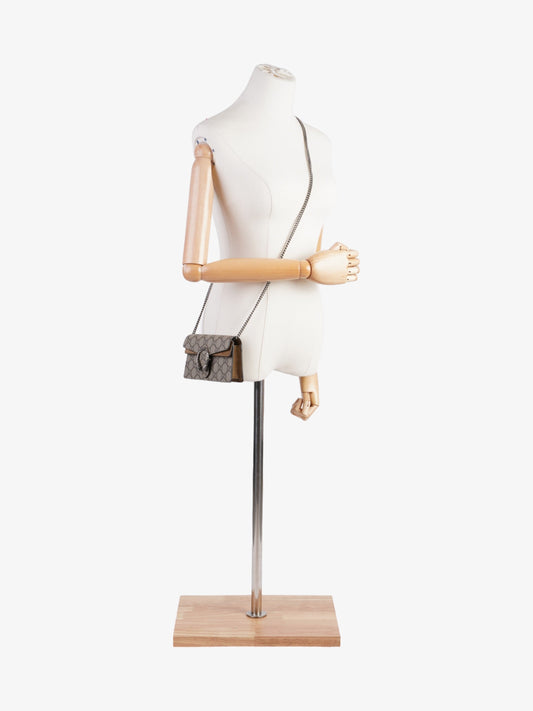 Gucci Dionysus GG Supreme Coated Canvas Super Mini