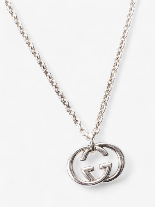 Gucci Interlocking G Necklace Silver Silver Sterling