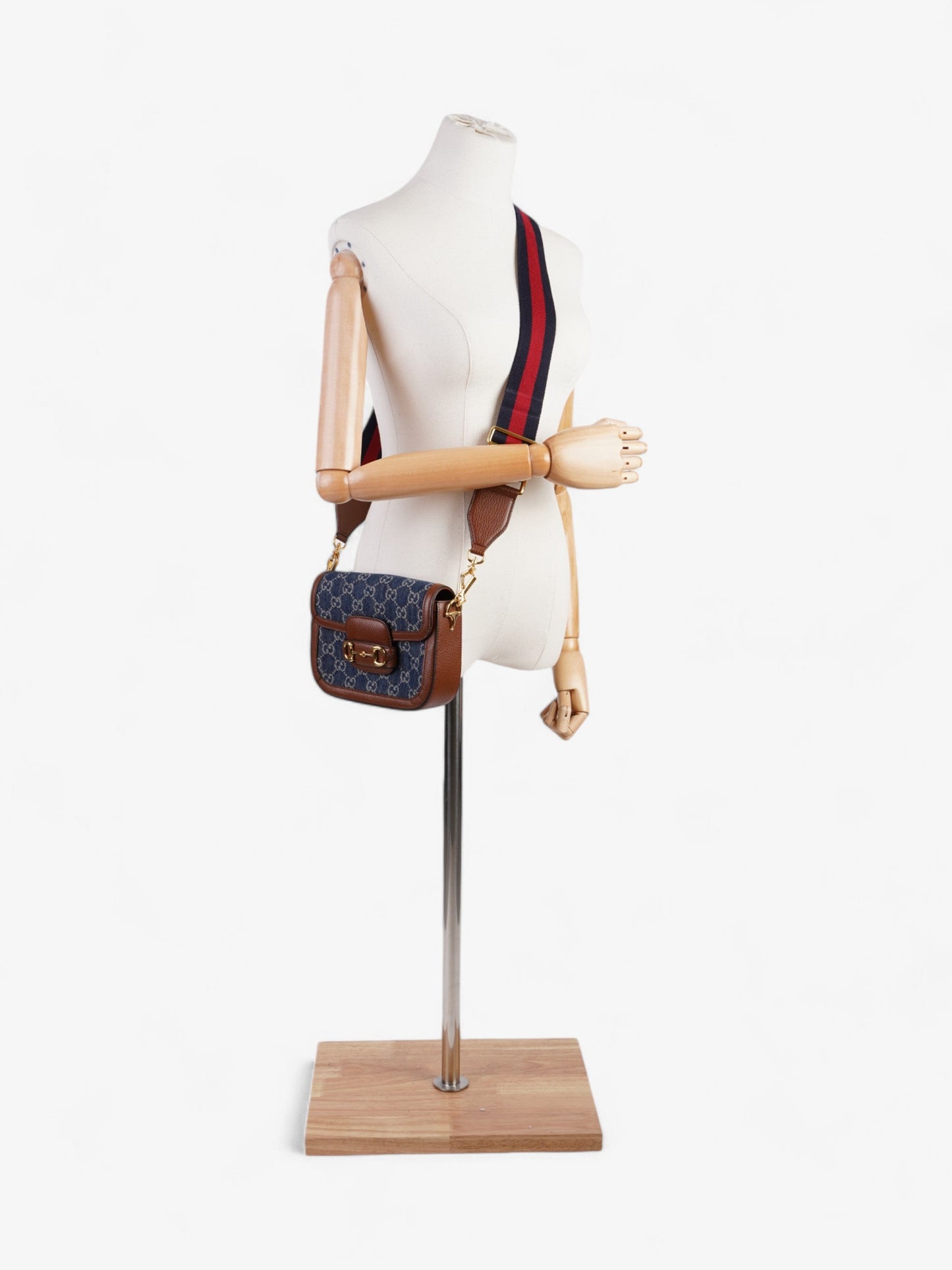 Gucci Horsebit 1955 GG Supreme / Brown Denim