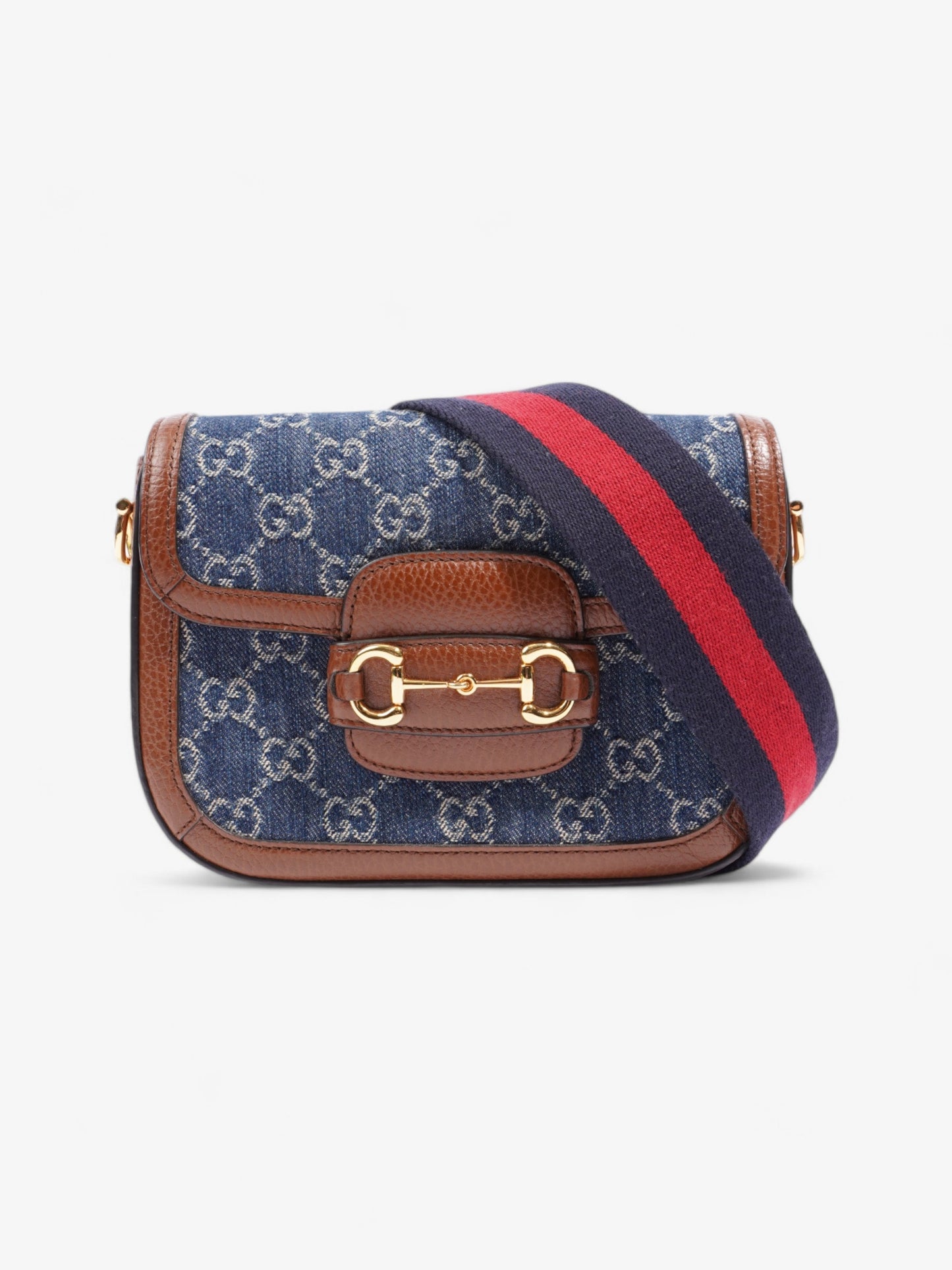 Gucci Horsebit 1955 GG Supreme / Brown Denim