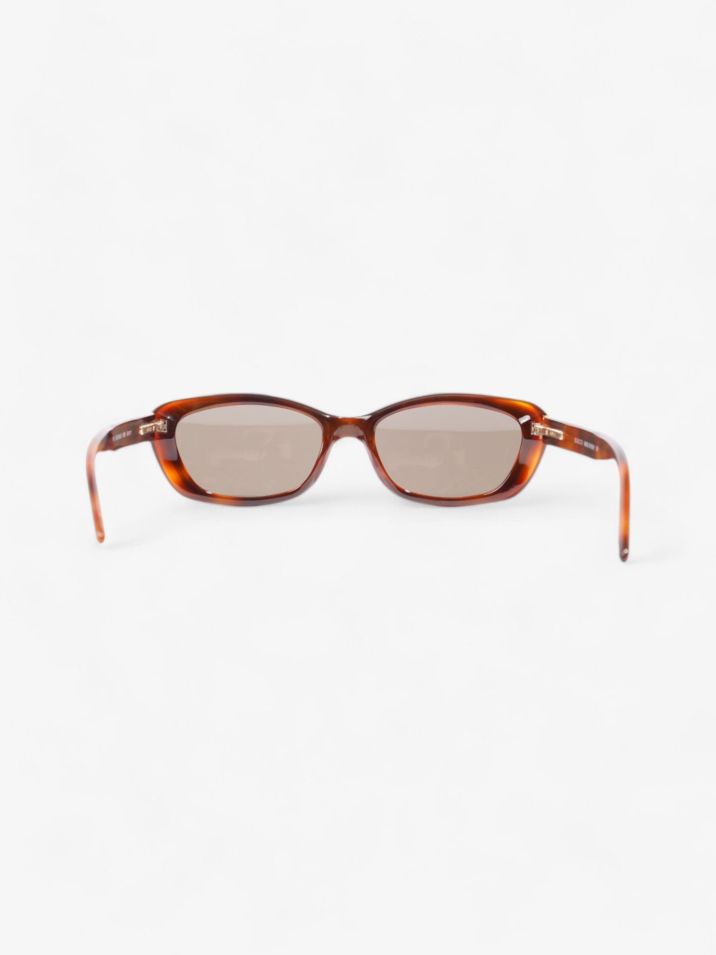 Gucci Vintage Sunglasses Black / Tortoise Acetate 135mm