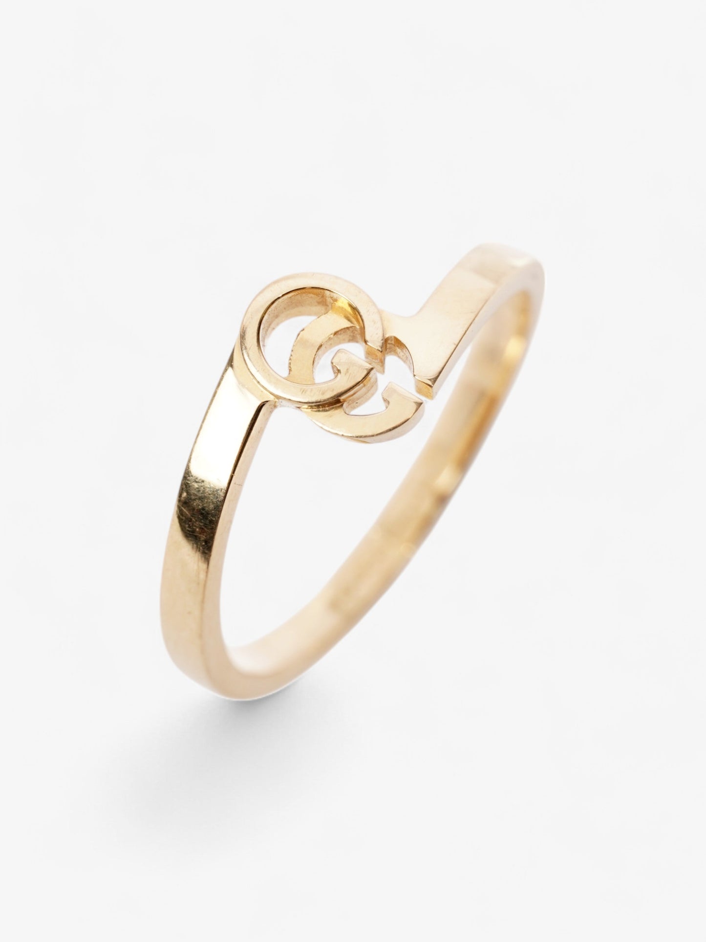 Gucci Running G Stack Ring Yellow Yellow Gold 52mm