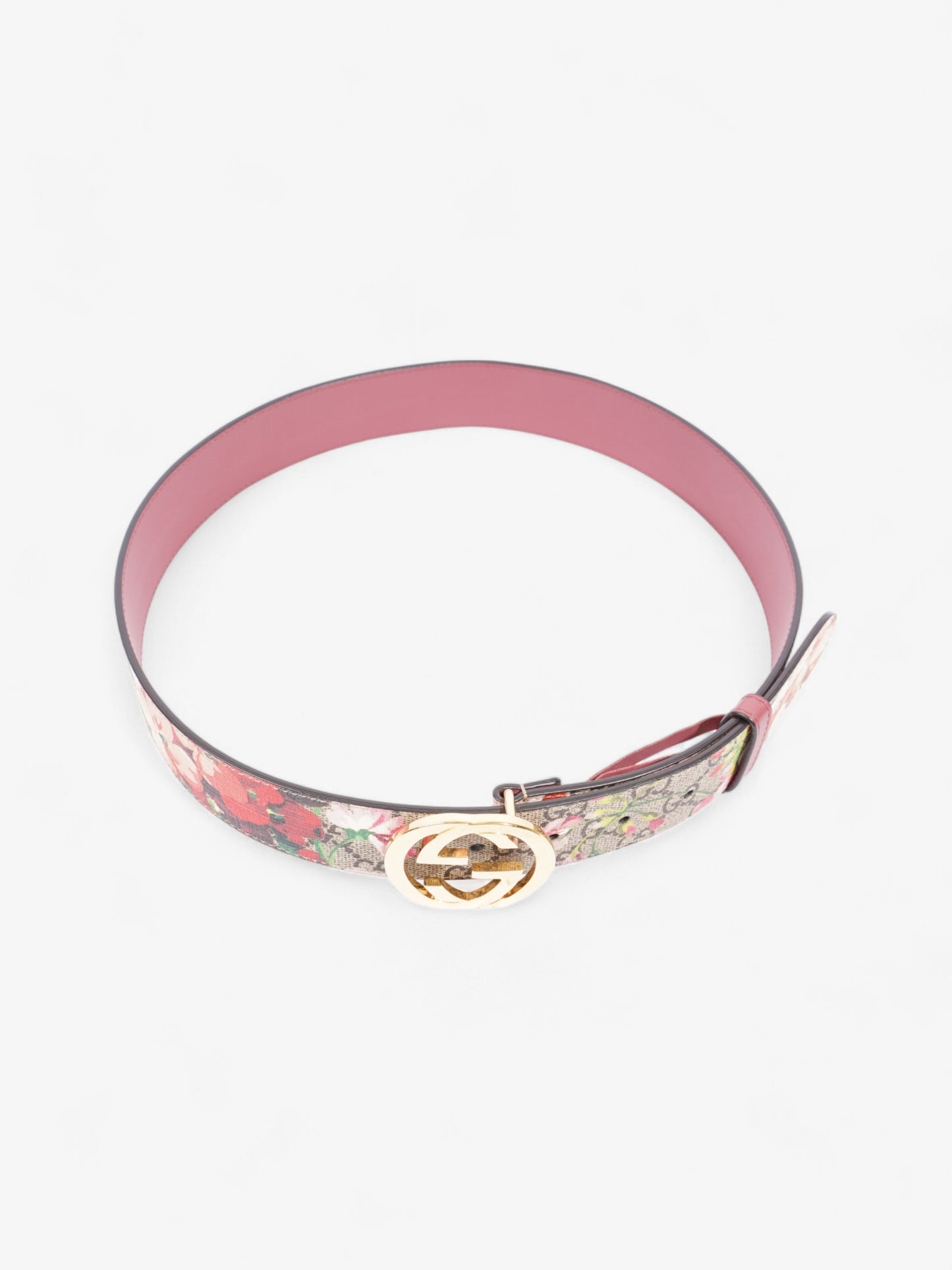 Gucci Blooms Belt GG Supreme / Bloom Canvas 80cm / 32"