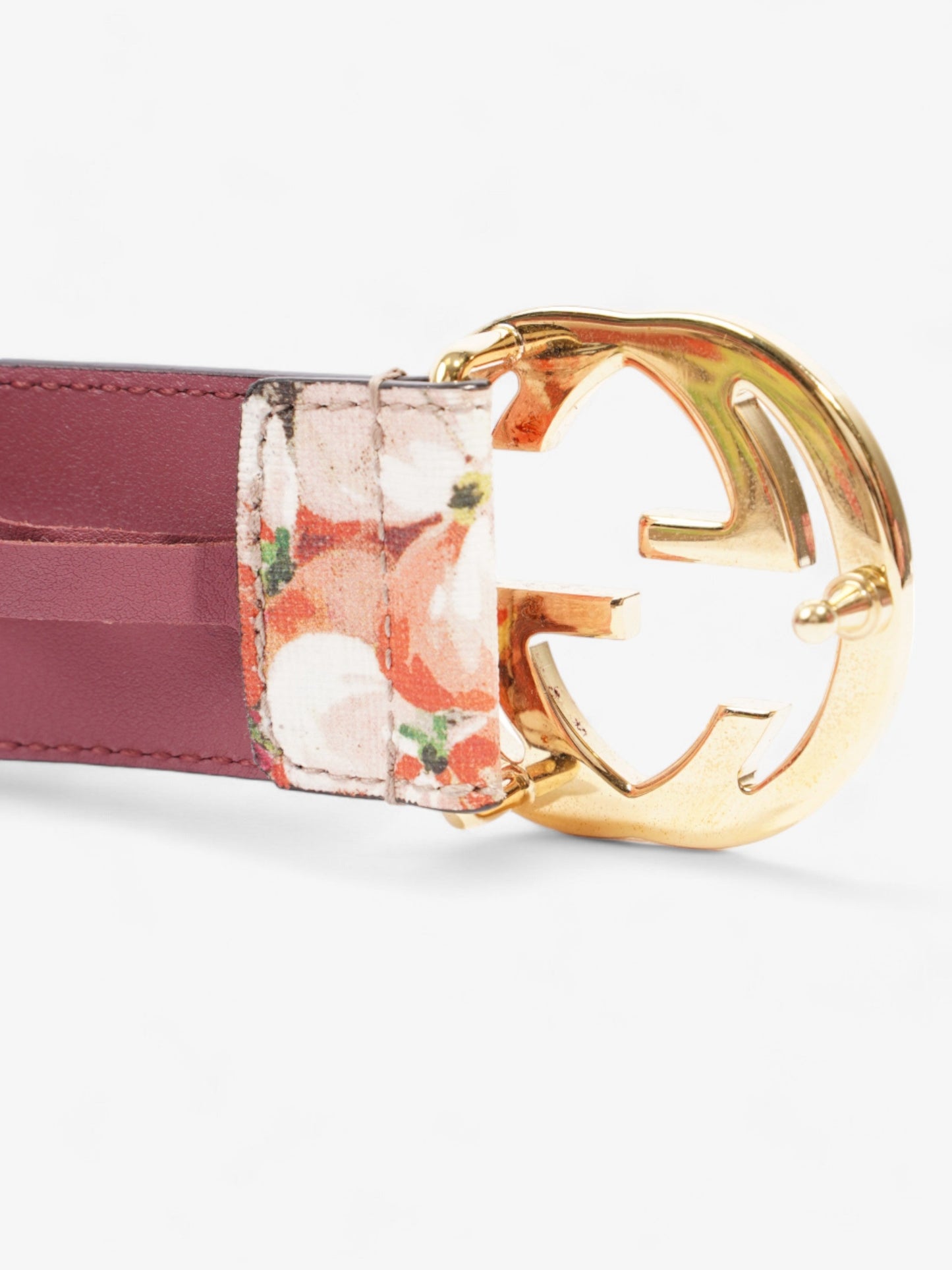 Gucci Blooms Belt GG Supreme / Bloom Canvas 80cm / 32"
