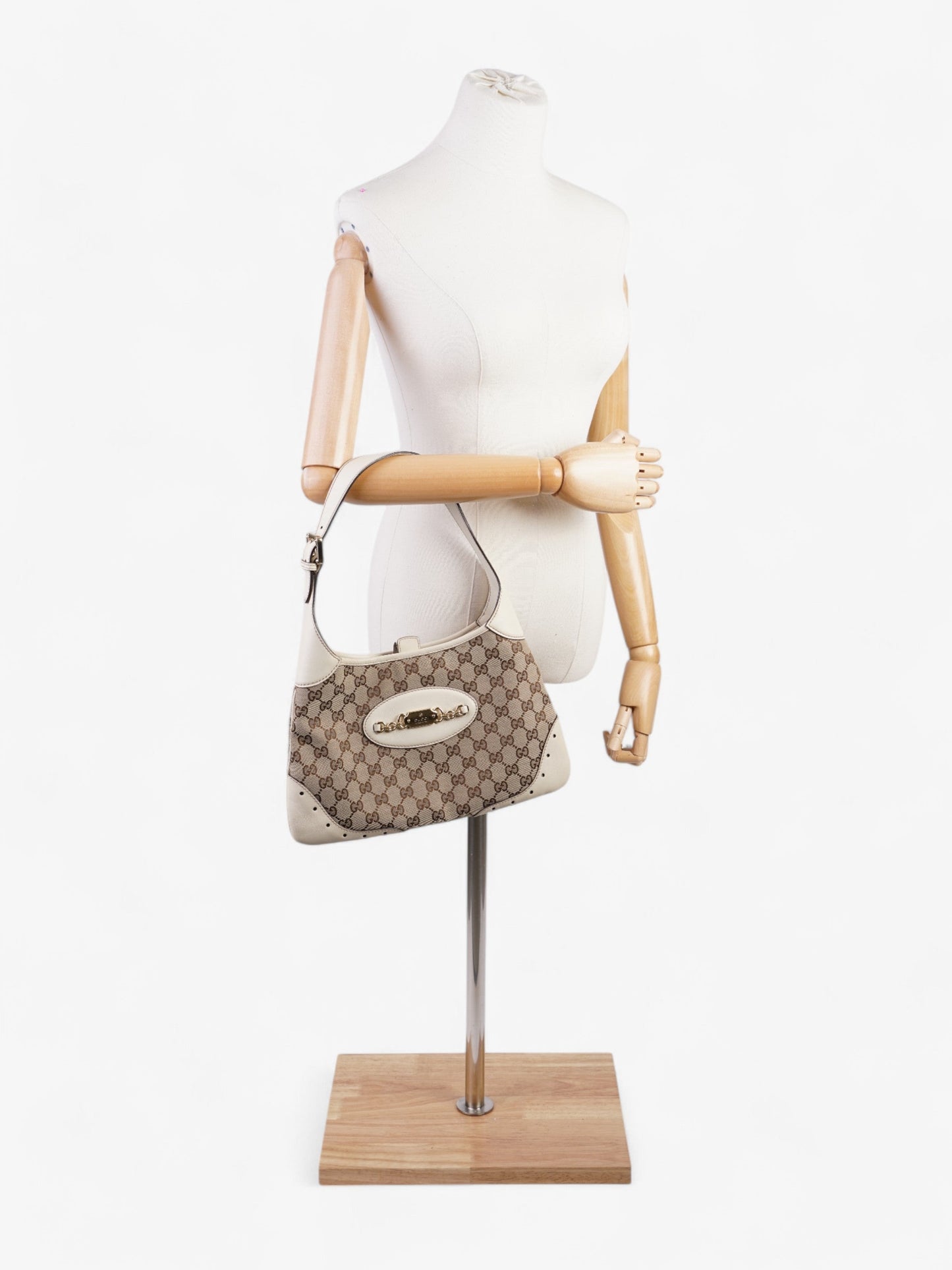 Gucci GG Punch Jackie GG Supreme / White Canvas