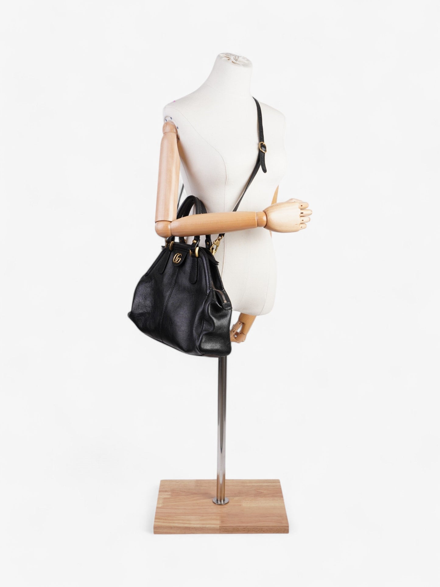 Gucci Rebelle Black Leather XL