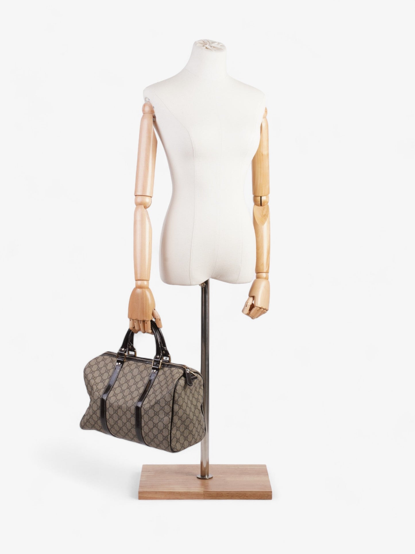 Gucci Boston Bag GG Supreme Coated Canvas