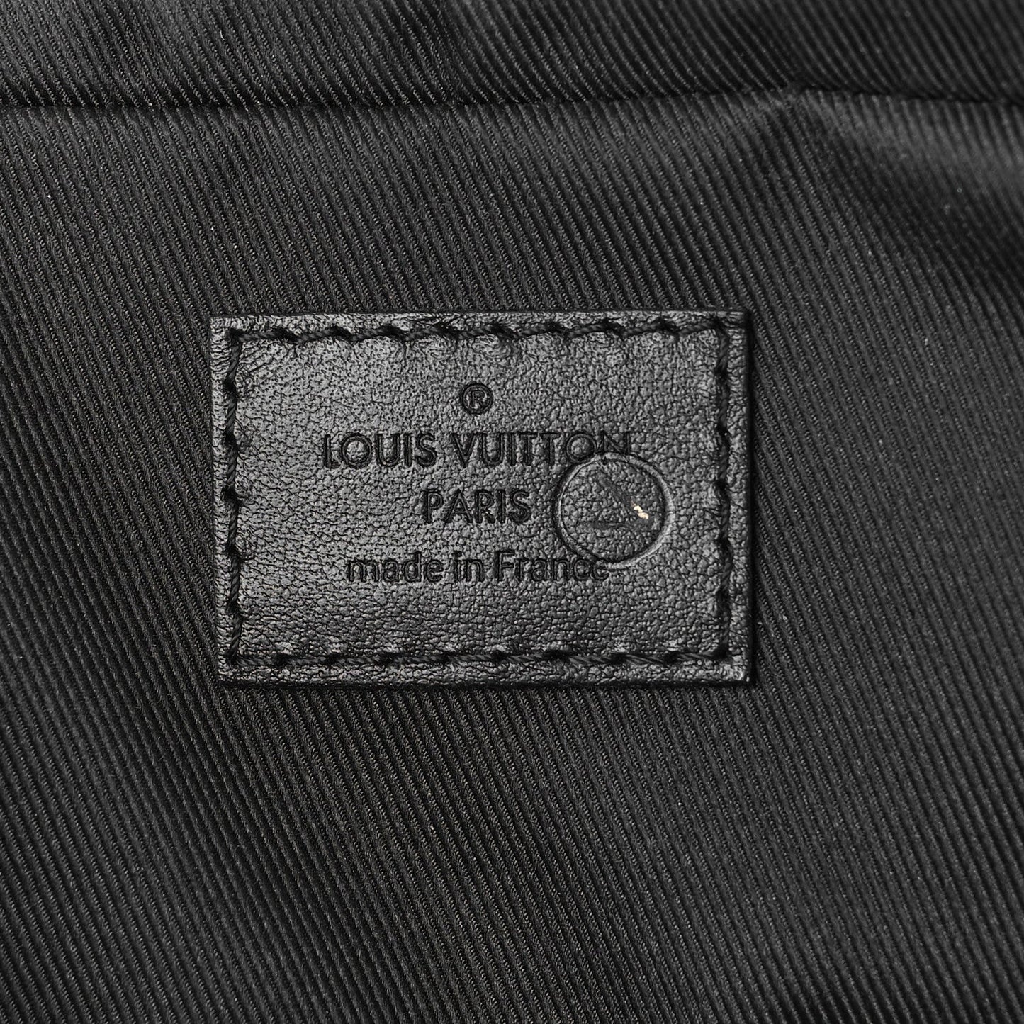 LOUIS VUITTON CALFSKIN LEATHER MONOGRAM SHADOW MESSENGER BAG