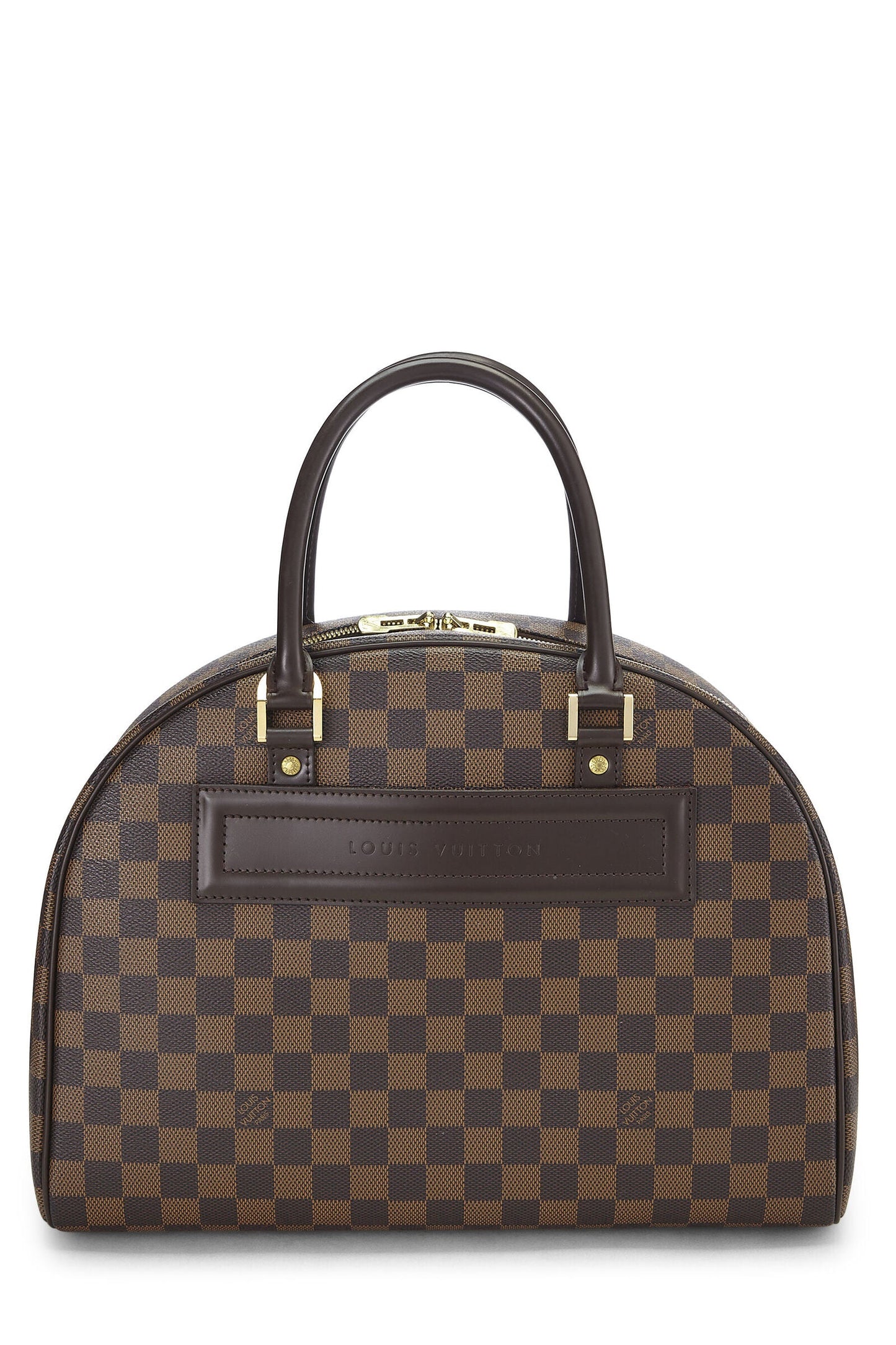 LOUIS VUITTON DAMIER EBENE NOLITA HEURES 24 BOSTON BAG
