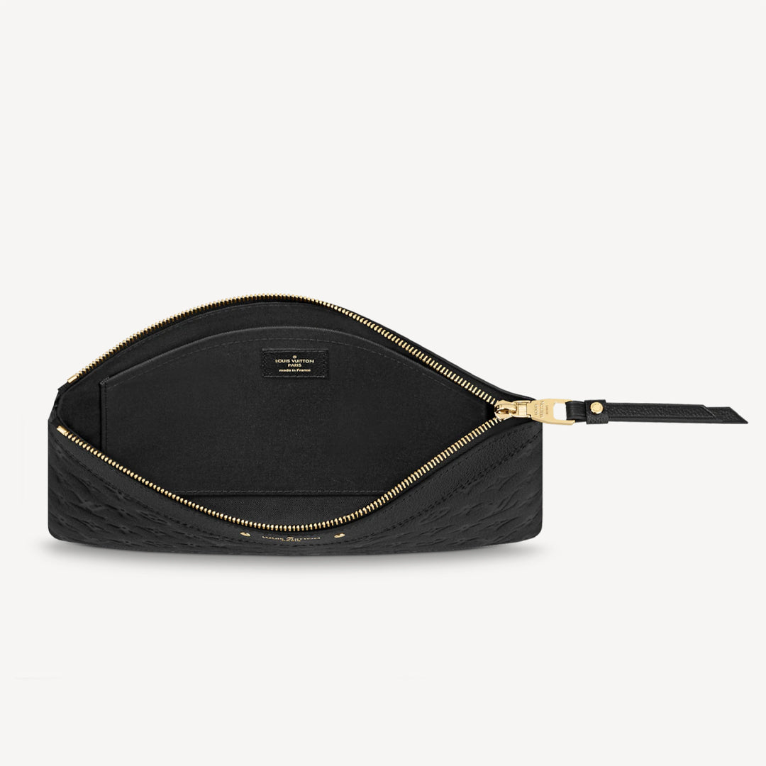 LOUIS VUITTON MONOGRAM EMPREINTE LEATHER DAILY POUCH CLUTCH BAG