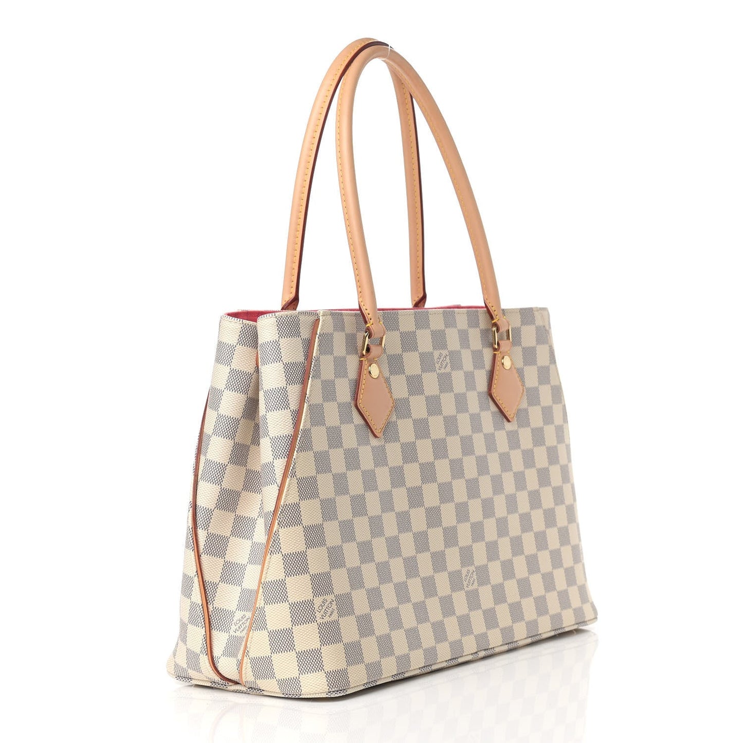 LOUIS VUITTON DAMIER AZUR CALVI SATCHEL BAG