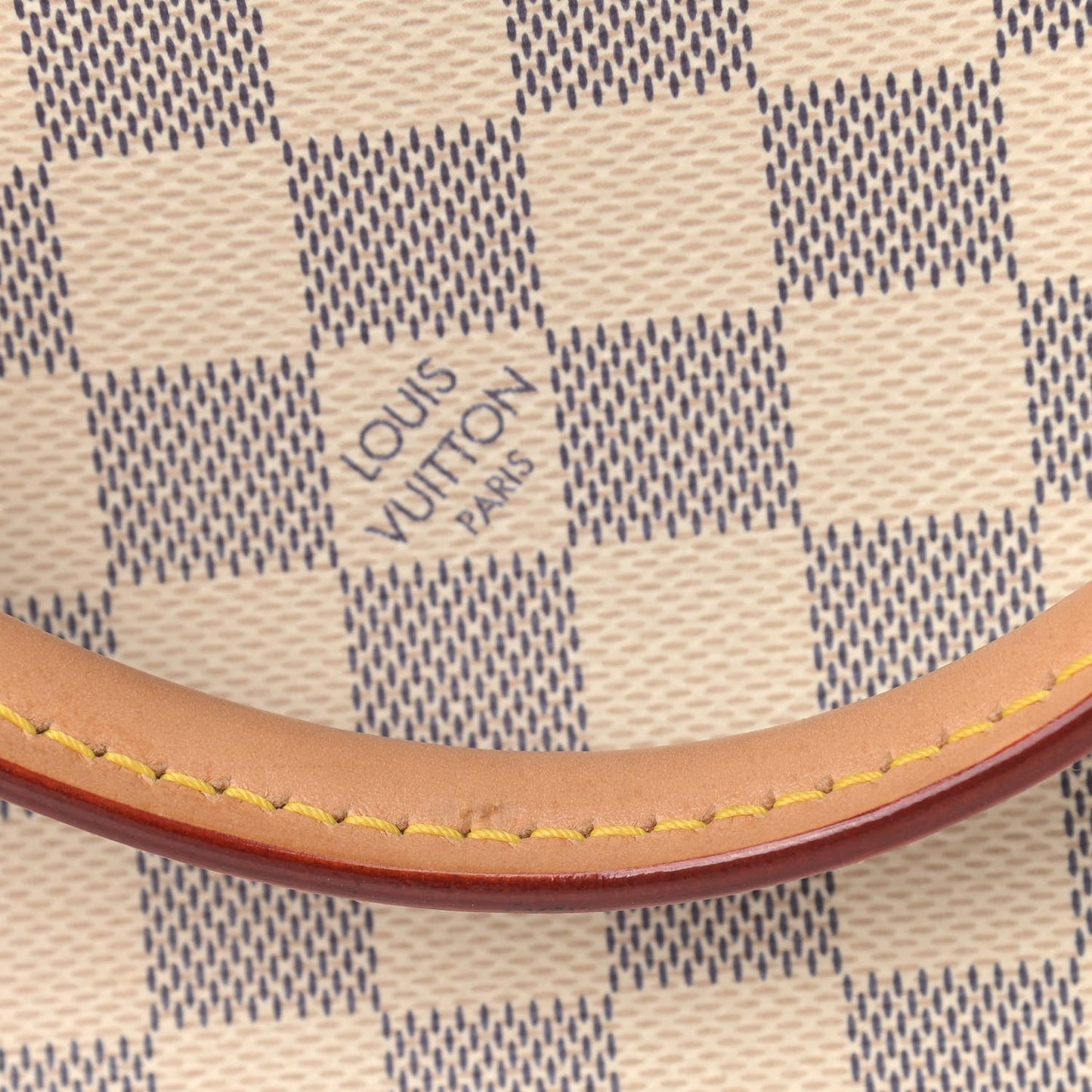 LOUIS VUITTON DAMIER AZUR CALVI SATCHEL BAG