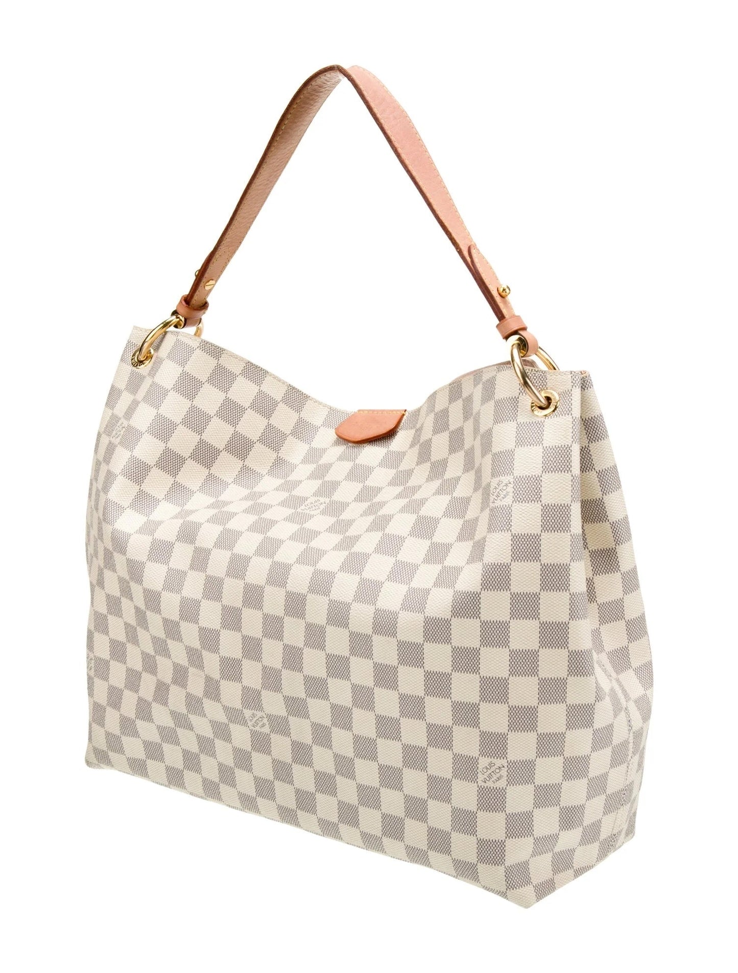 LOUIS VUITTON DAMIER AZUR GRACEFUL MM HOBO BAG