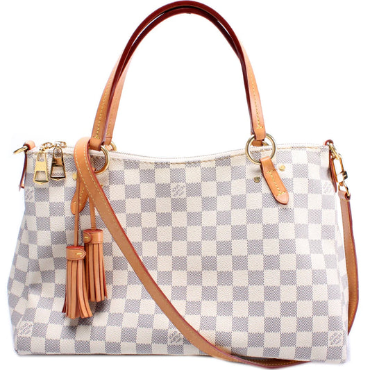 LOUIS VUITTON DAMIER AZUR LYMINGTON SHOULDER BAG