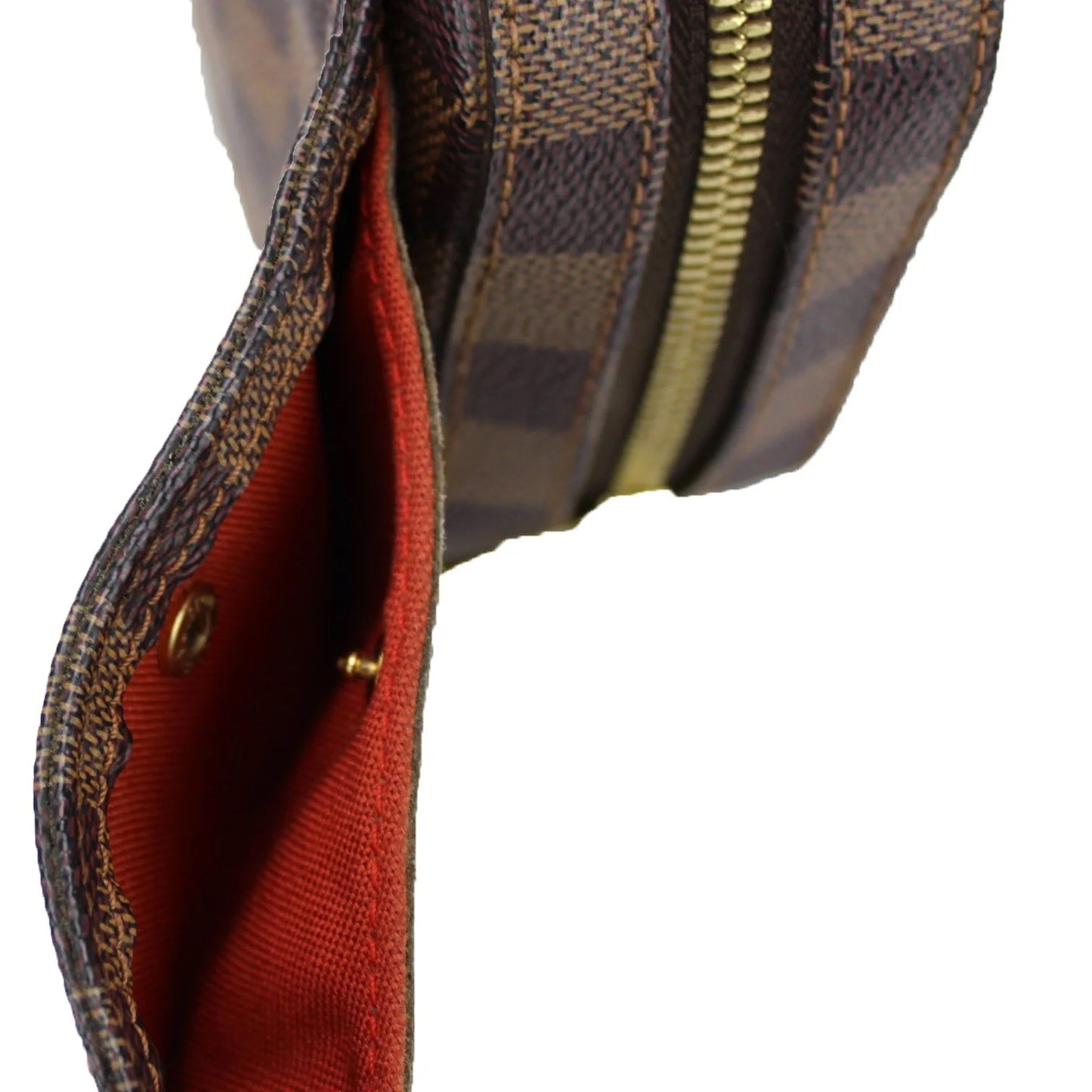 LOUIS VUITTON DAMIER EBENE GERONIMOS BELT BAG