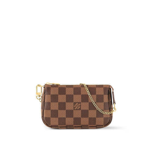 LOUIS VUITTON DAMIER EBENE MINI POCHETTE