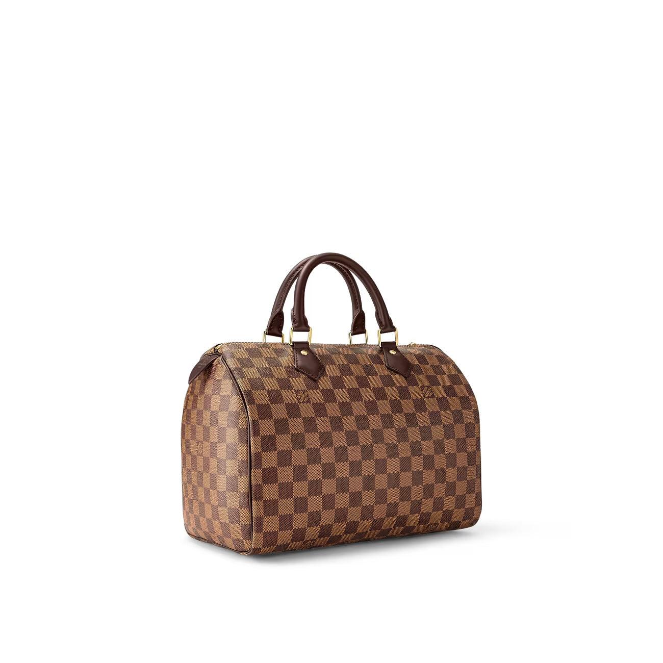LOUIS VUITTON DAMIER EBENE SPEEDY 30 HANDBAG