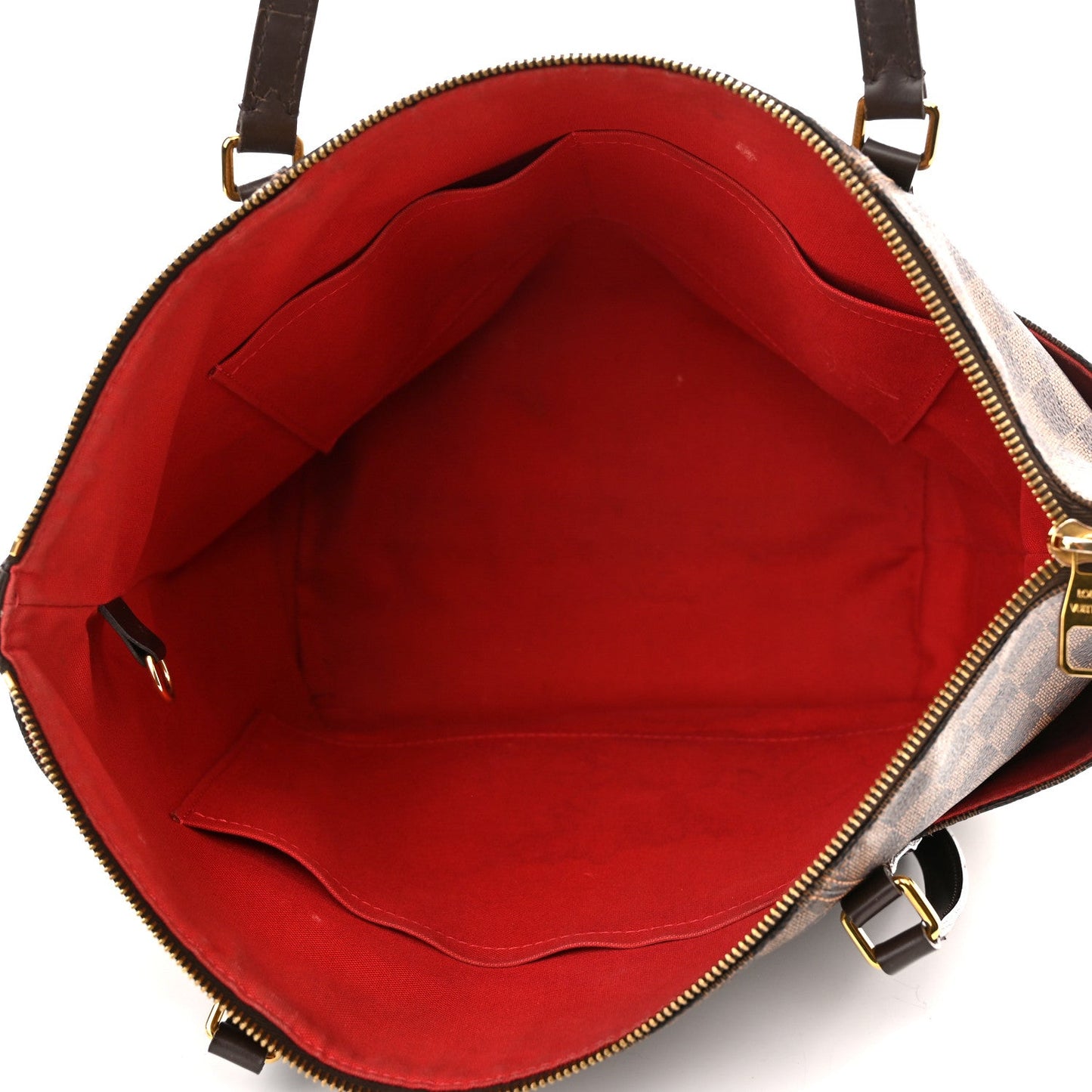 LOUIS VUITTON DAMIER EBENE TOTALLY MM SHOULDER BAG