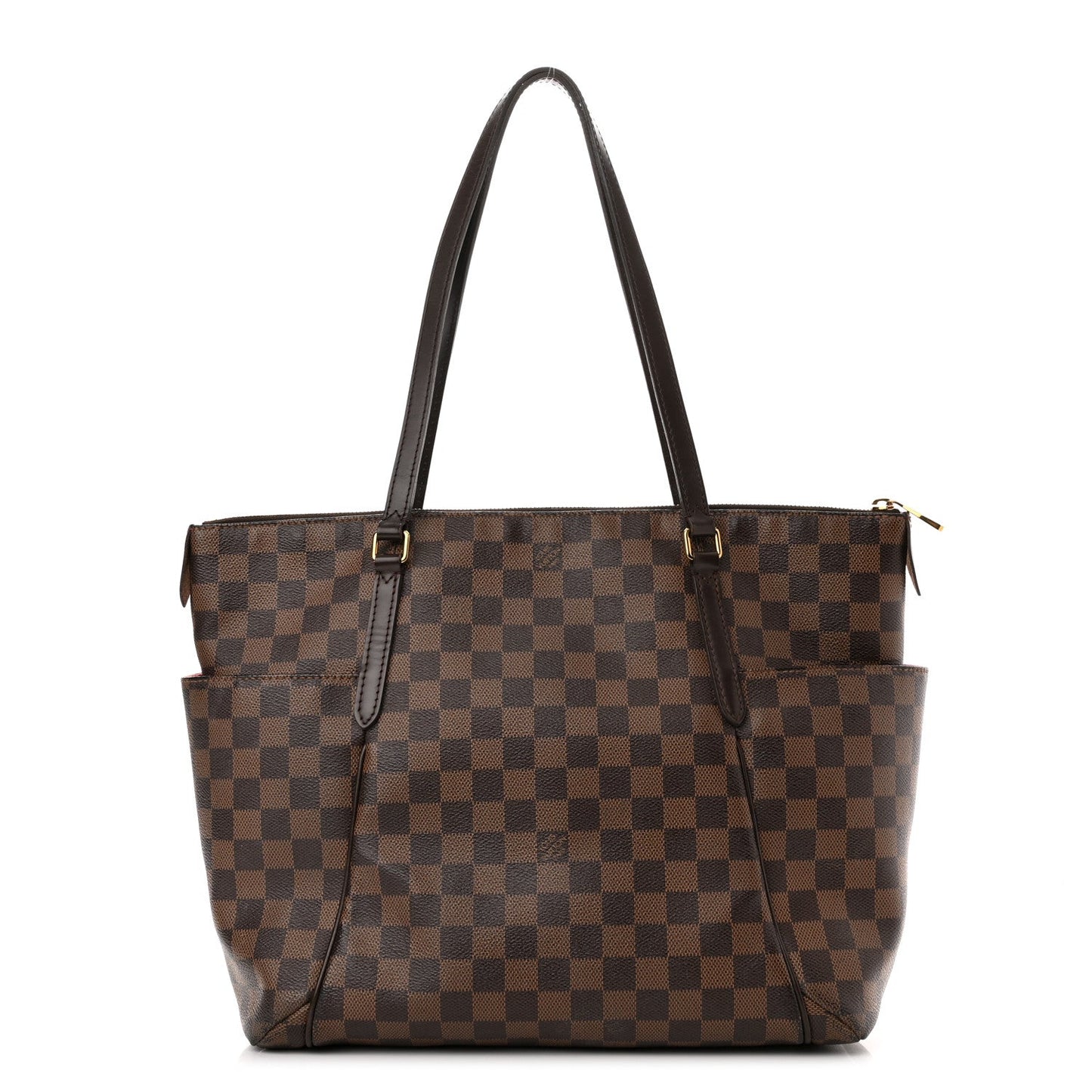 LOUIS VUITTON DAMIER EBENE TOTALLY MM SHOULDER BAG