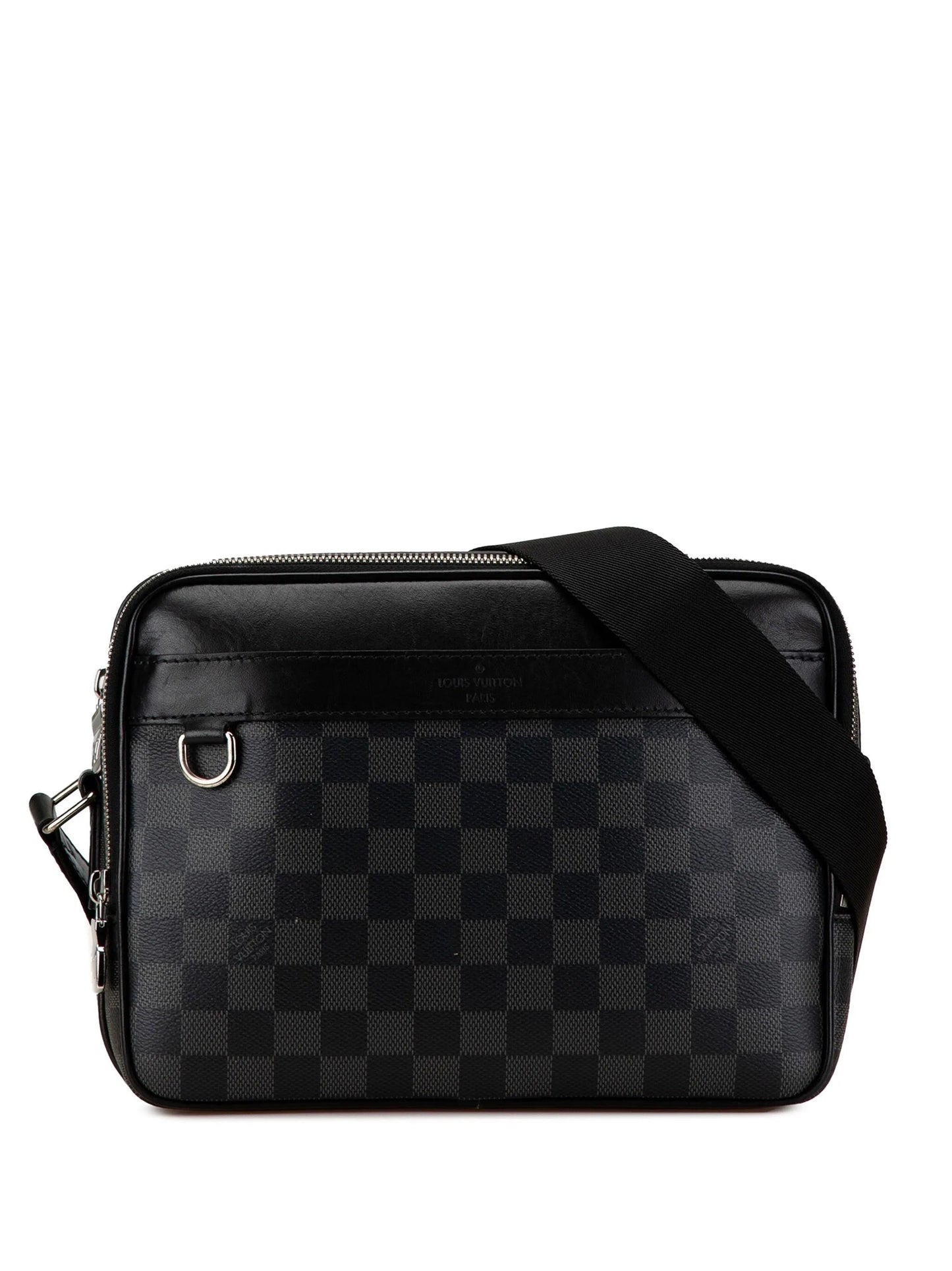 LOUIS VUITTON DAMIER GRAPHITE TROCADERO PM MESSENGER BAG
