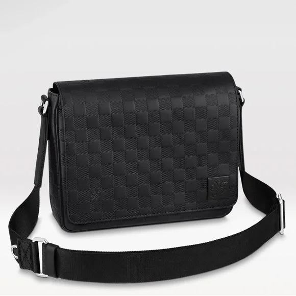 LOUIS VUITTON DAMIER INFINI DISTRICT PM MESSENGER BAG