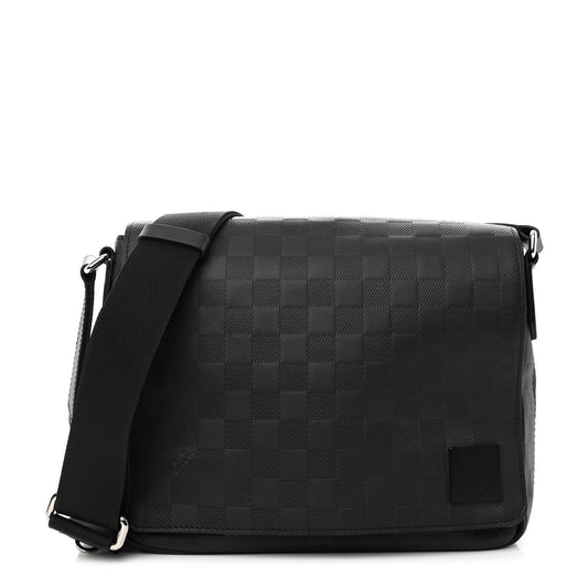 LOUIS VUITTON DAMIER INFINI DISTRICT PM MESSENGER BAG