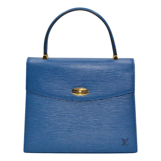 LOUIS VUITTON EPI LEATHER MALESHERBES HANDBAG