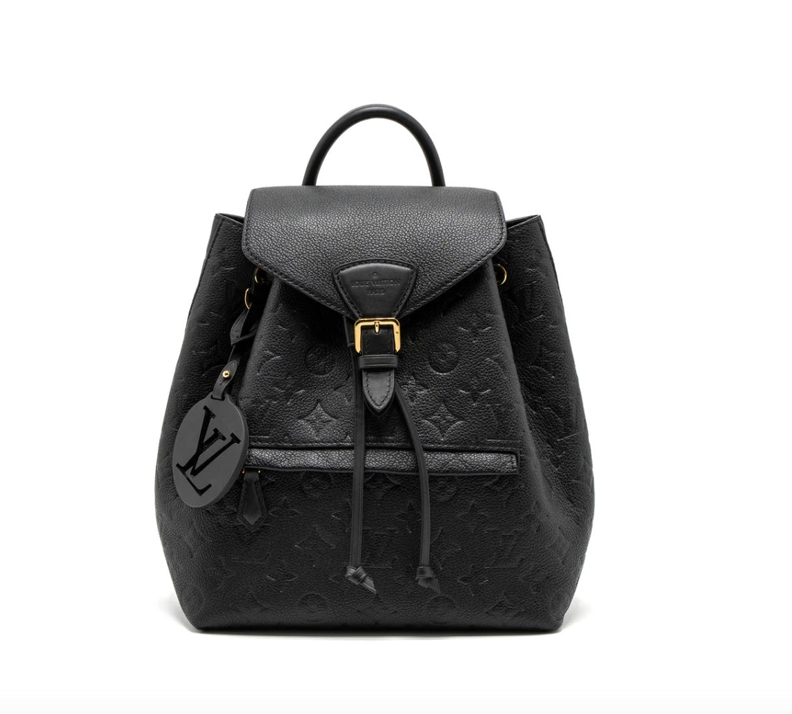 LOUIS VUITTON EMPERINTE LEATHER MONTSOURIS PM BACKPACK