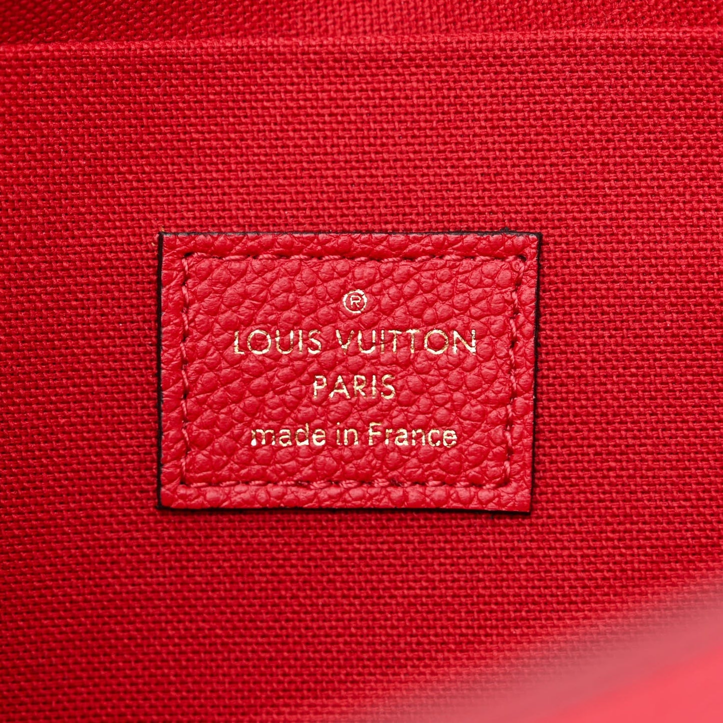 LOUIS VUITTON EMPREINTE LEATHER POCHETTE FELICIE CROSSBODY