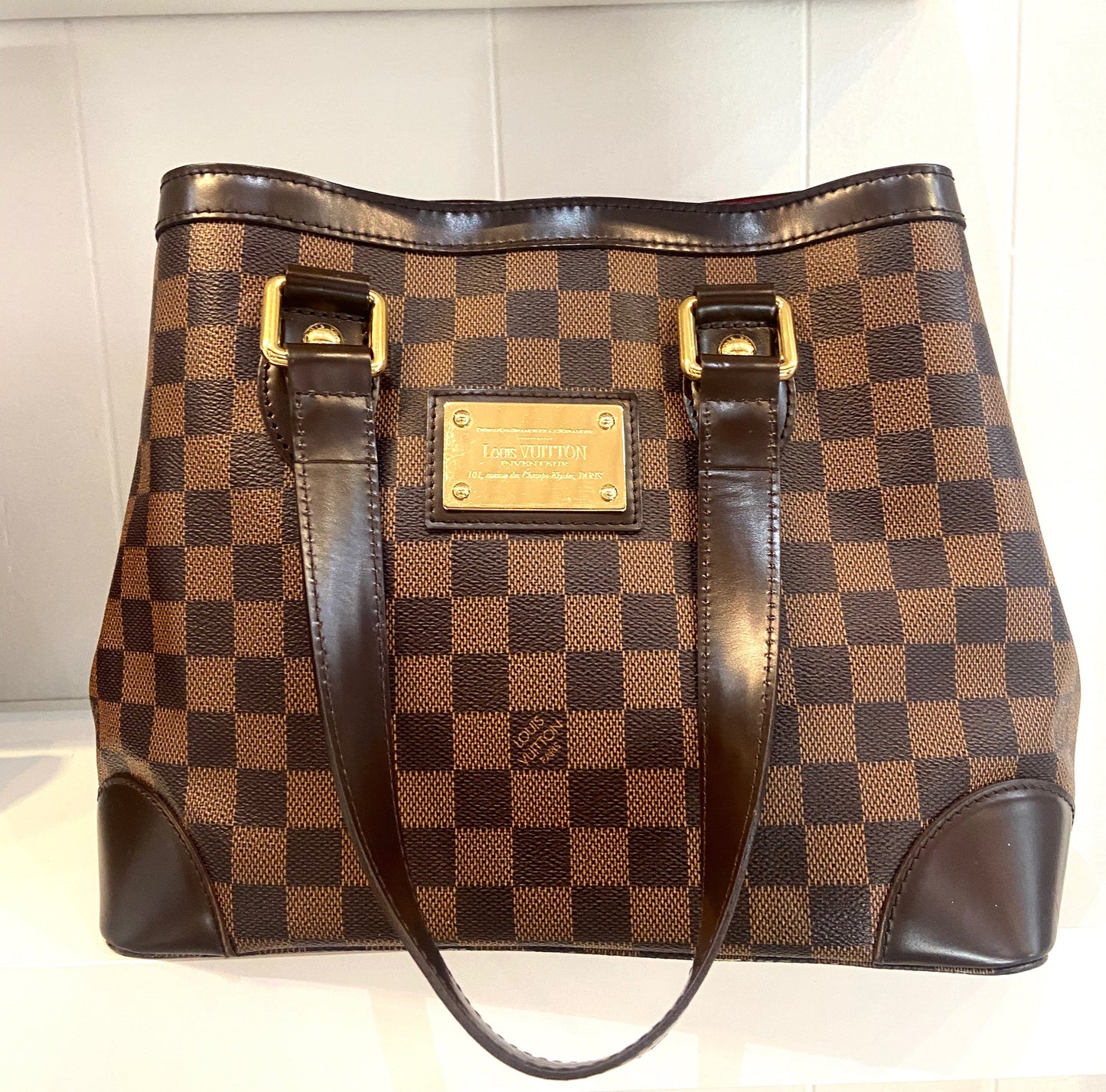LOUIS VUITTON DAMIER EBENE HAMPSTEAD PM