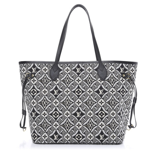 LOUIS VUITTON SINCE 1854 JACQUARD NEVERFULL MM TOTE BAG