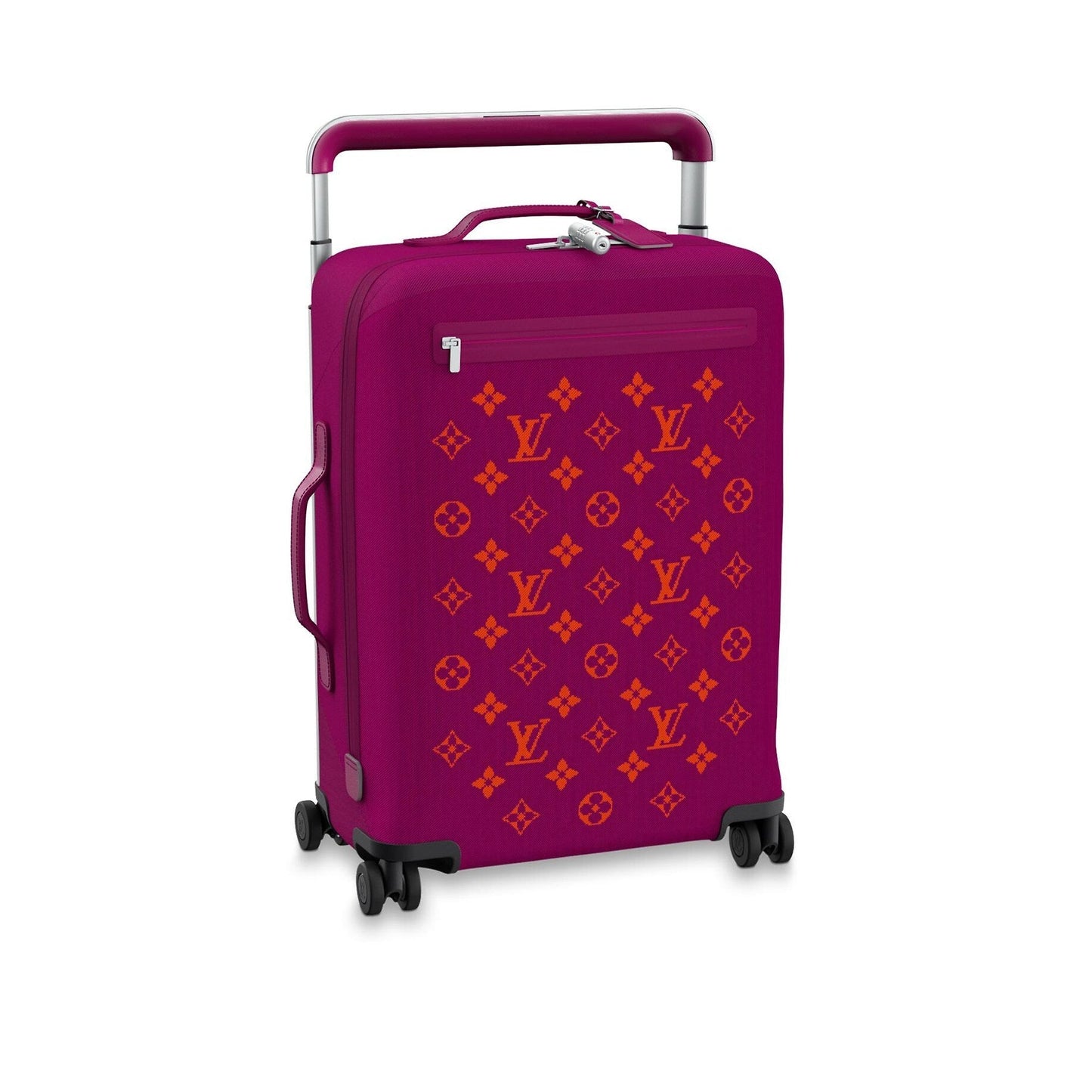 LOUIS VUITTON KNIT MONOGRAM HORIZON SOFT 55 SUITCASE