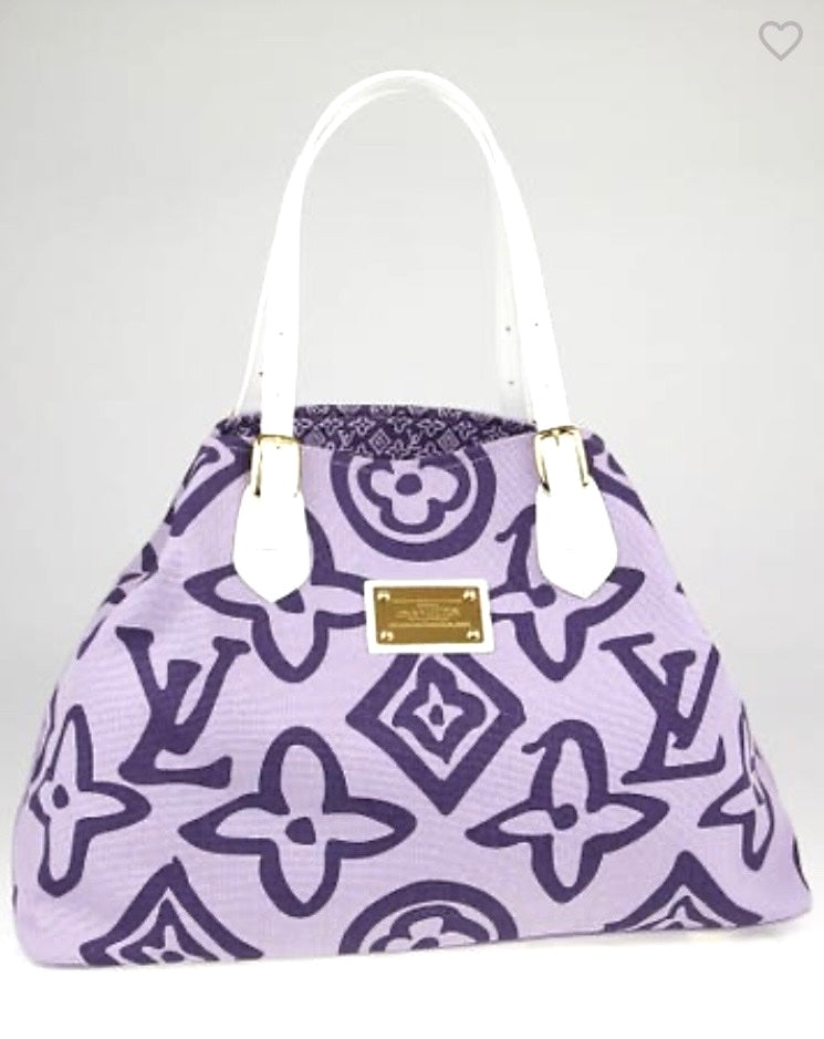 LOUIS VUITTON LIMITED EDITION TAHITIENNE CABAS GM TOTE BAG