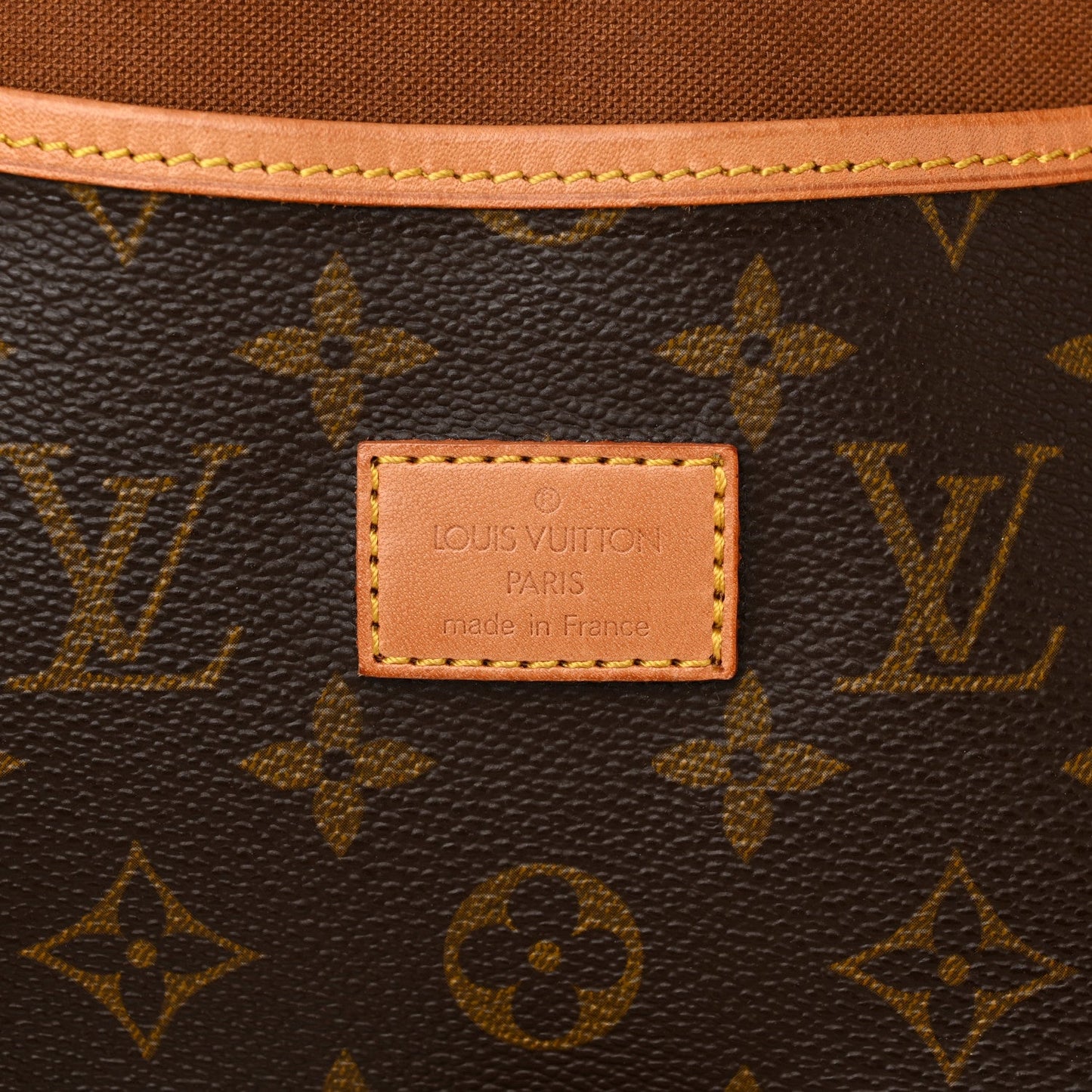 LOUIS VUITTON MONOGRAM SAUMUR 35 CROSSBODY BAG