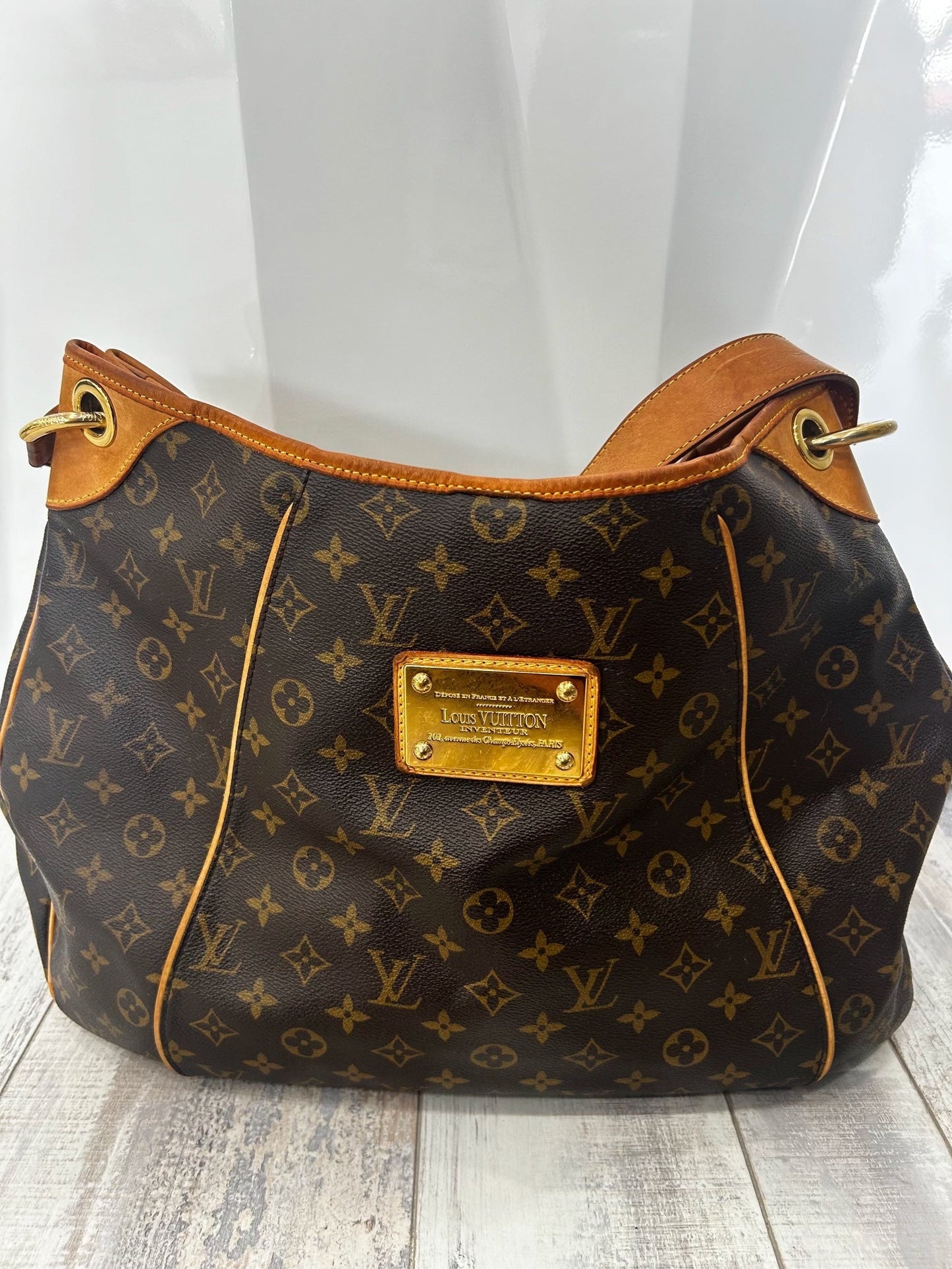 LOUIS VUITTON MONOGRAM GALLIERA GM HOBO BAG