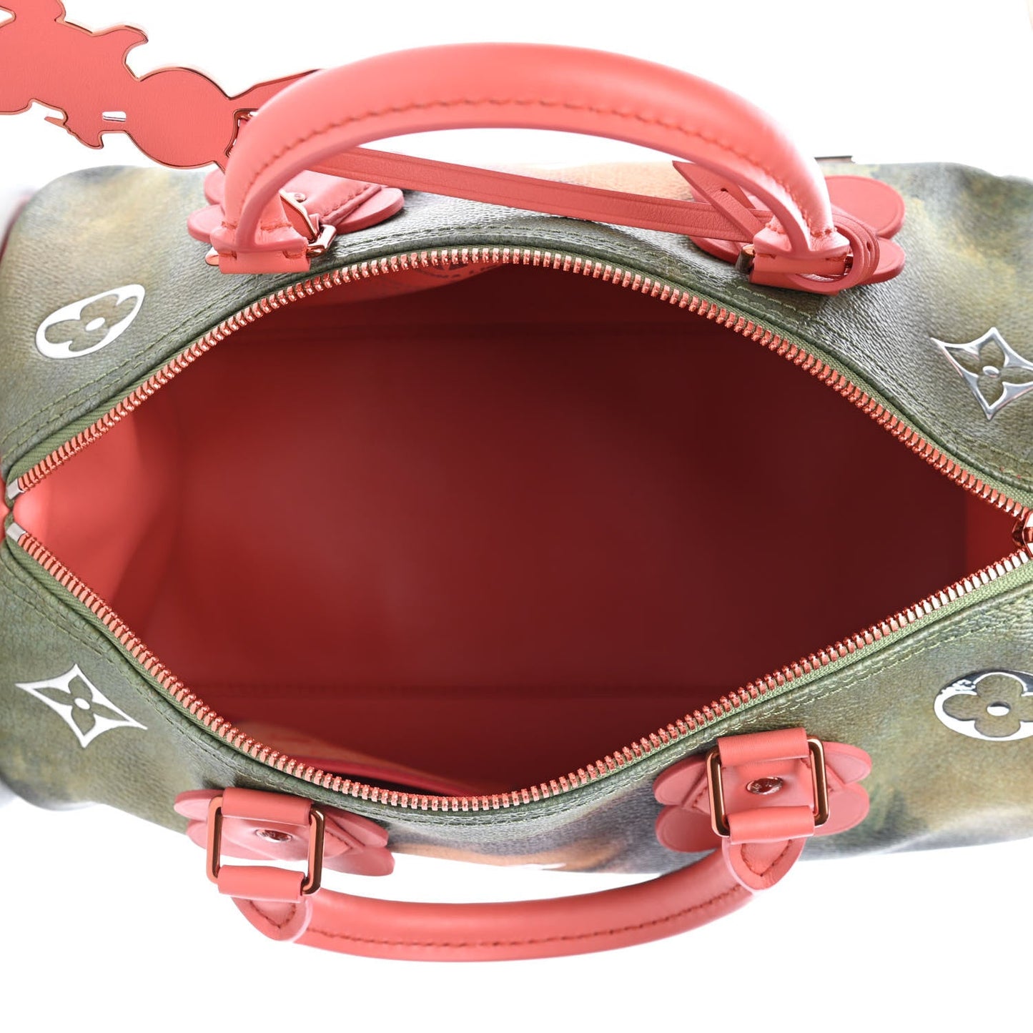 LOUIS VUITTON MONA LISA MASTERS DA VINCI LIMITED EDITION SPEEDY 30 HANDBAG