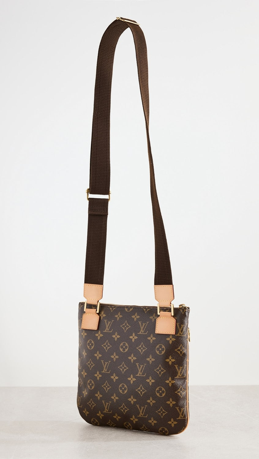 LOUIS VUITTON MONOGRAM BOSPHORE POCHETTE CROSSBODY